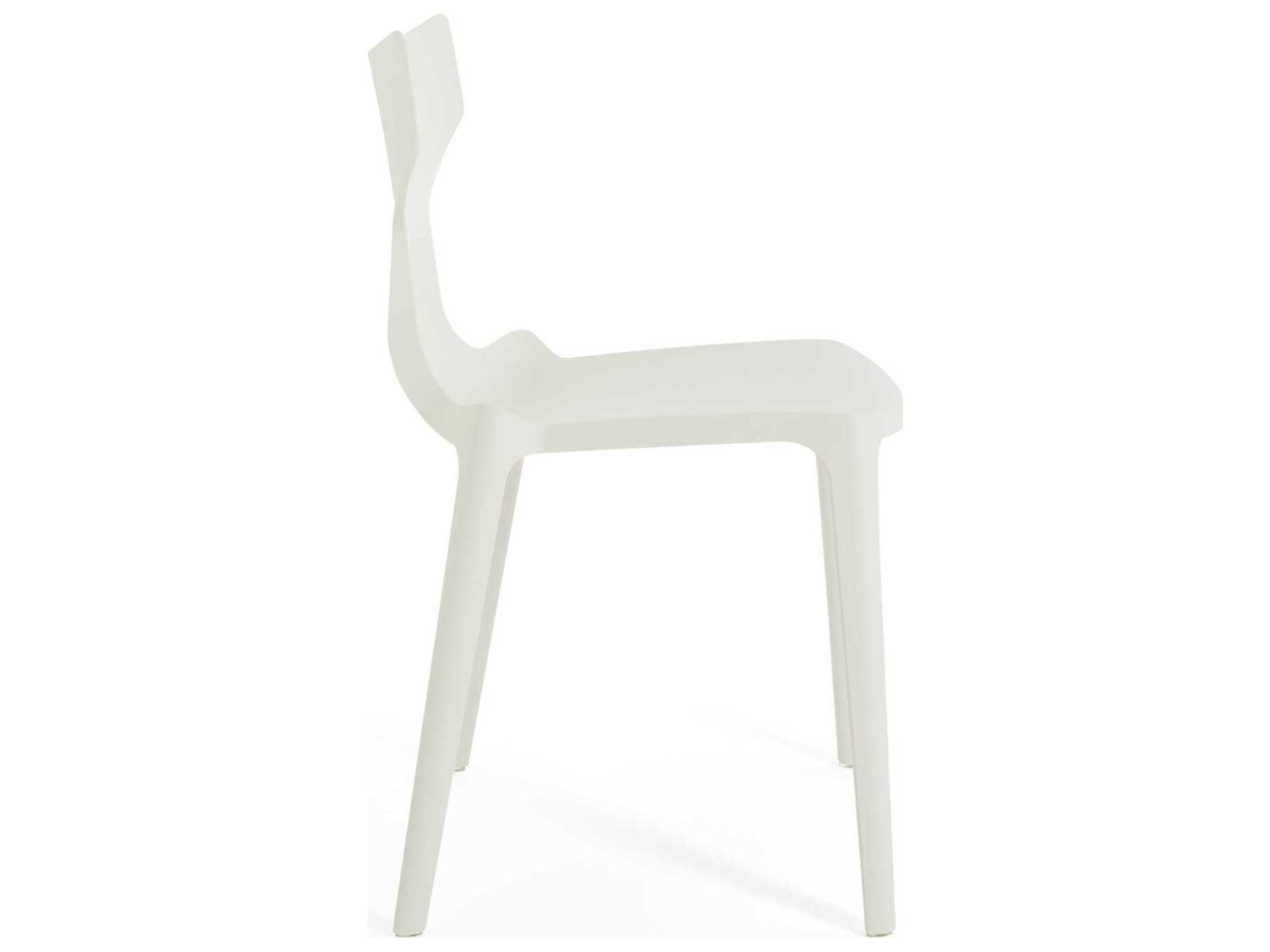 Kartell Re-chair White Side Dining Chair  (Sold in 2)