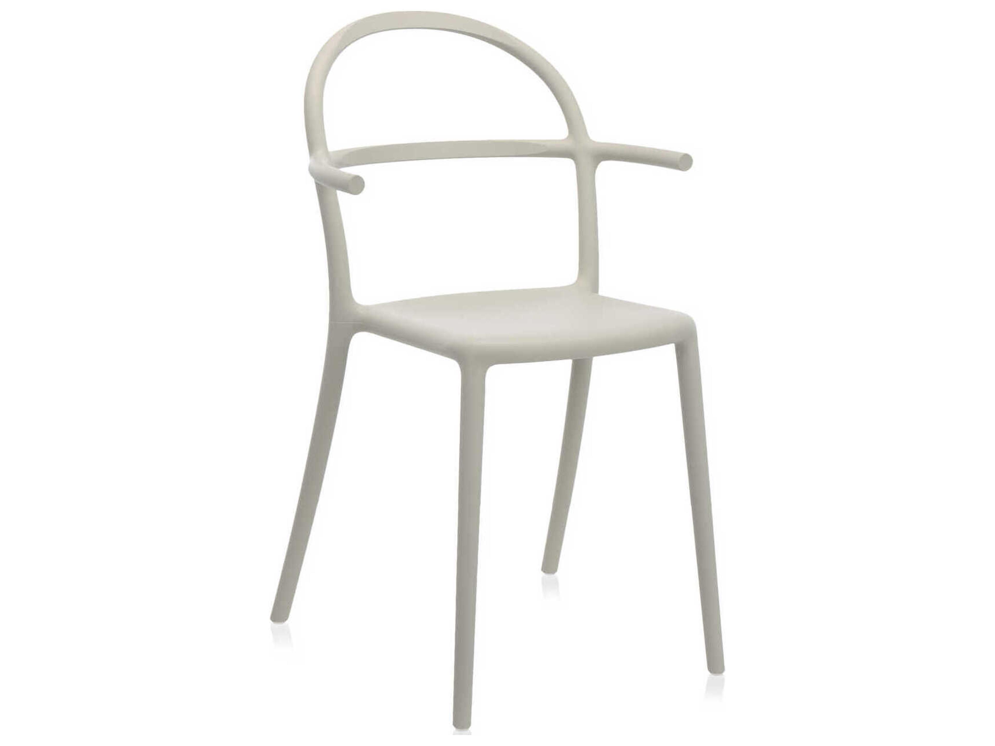 Generic C Gray Arm Dining Chair  (Sold in 2)