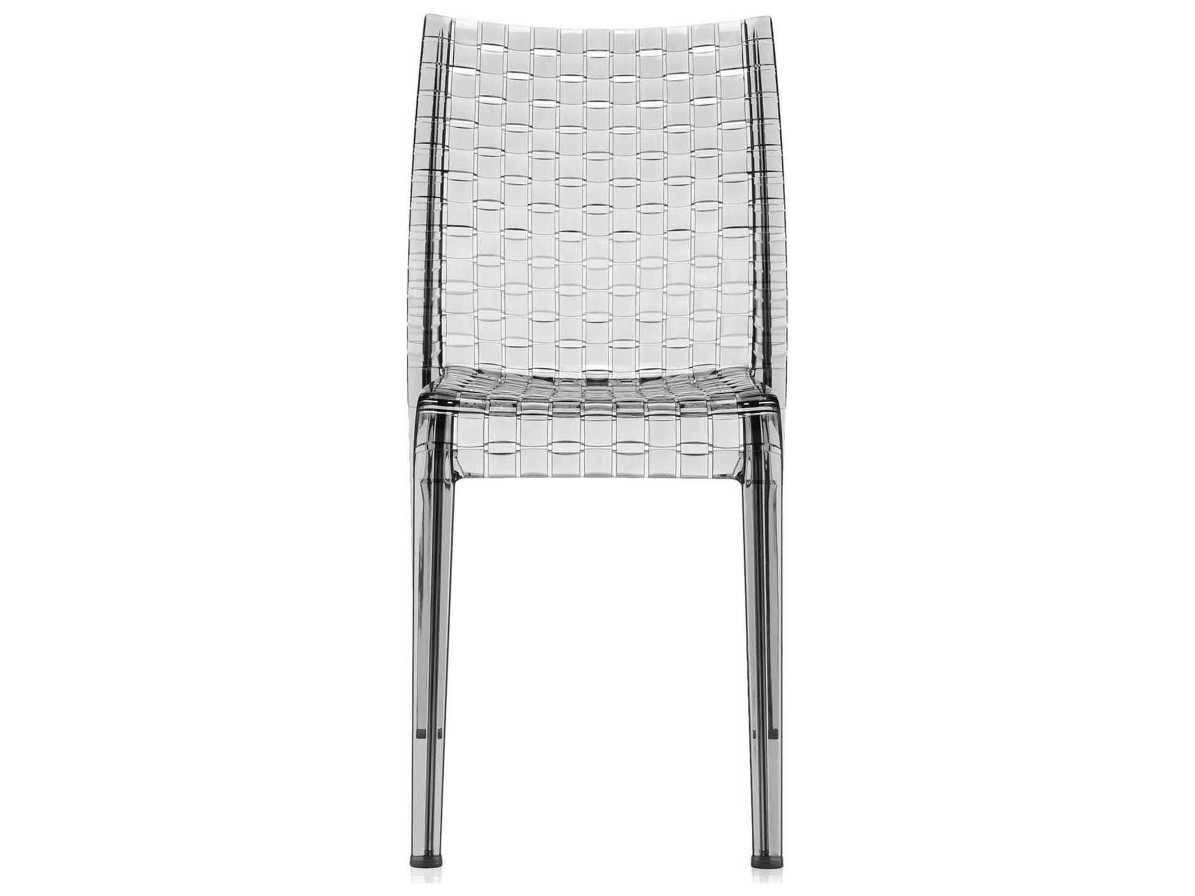 Kartell Ami Clear Side Dining Chair  (Sold in 2)