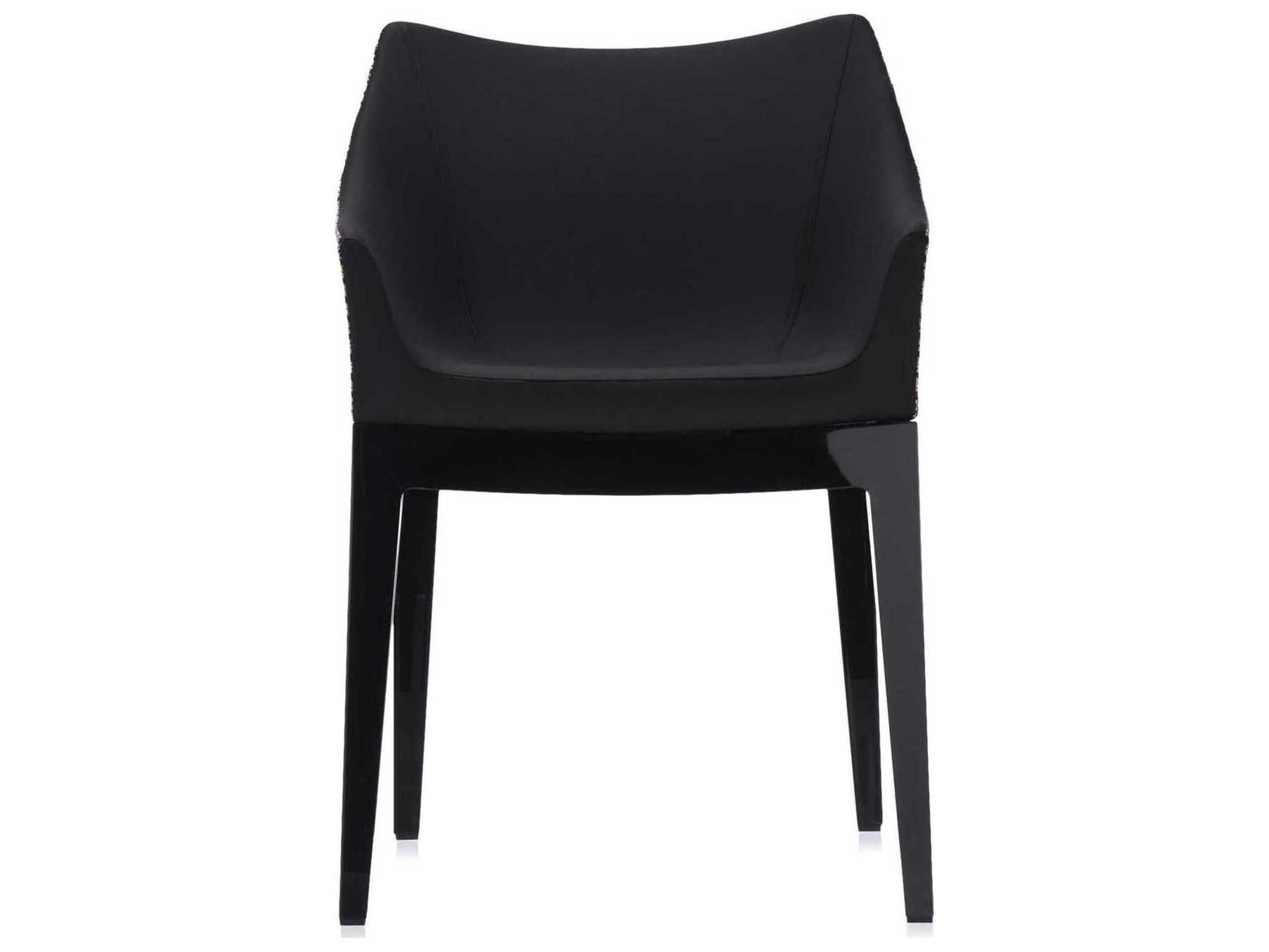 Kartell Madame Beige Upholstered Arm Dining Chair