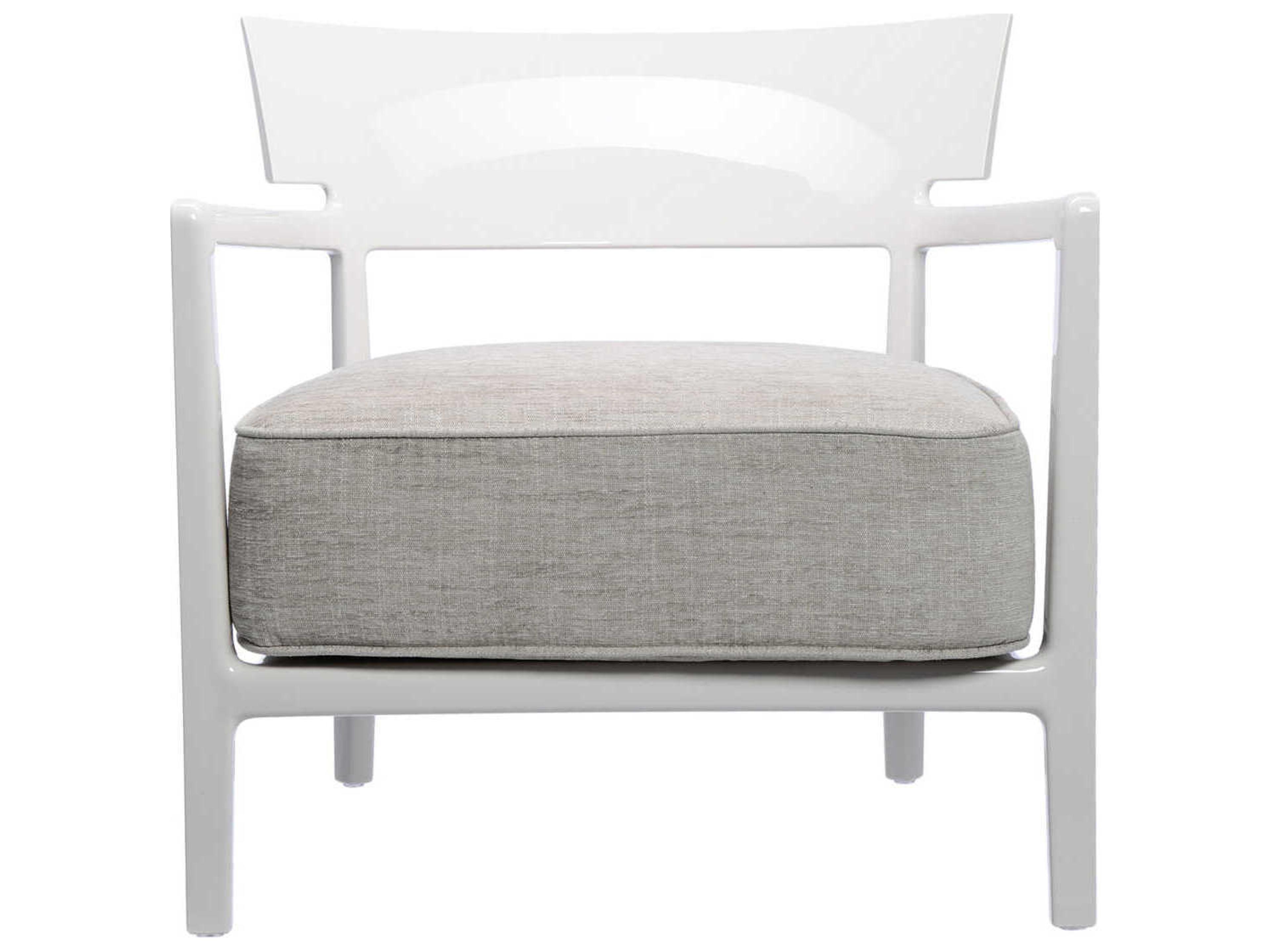 Kartell Cara Beige Fabric Accent Chair