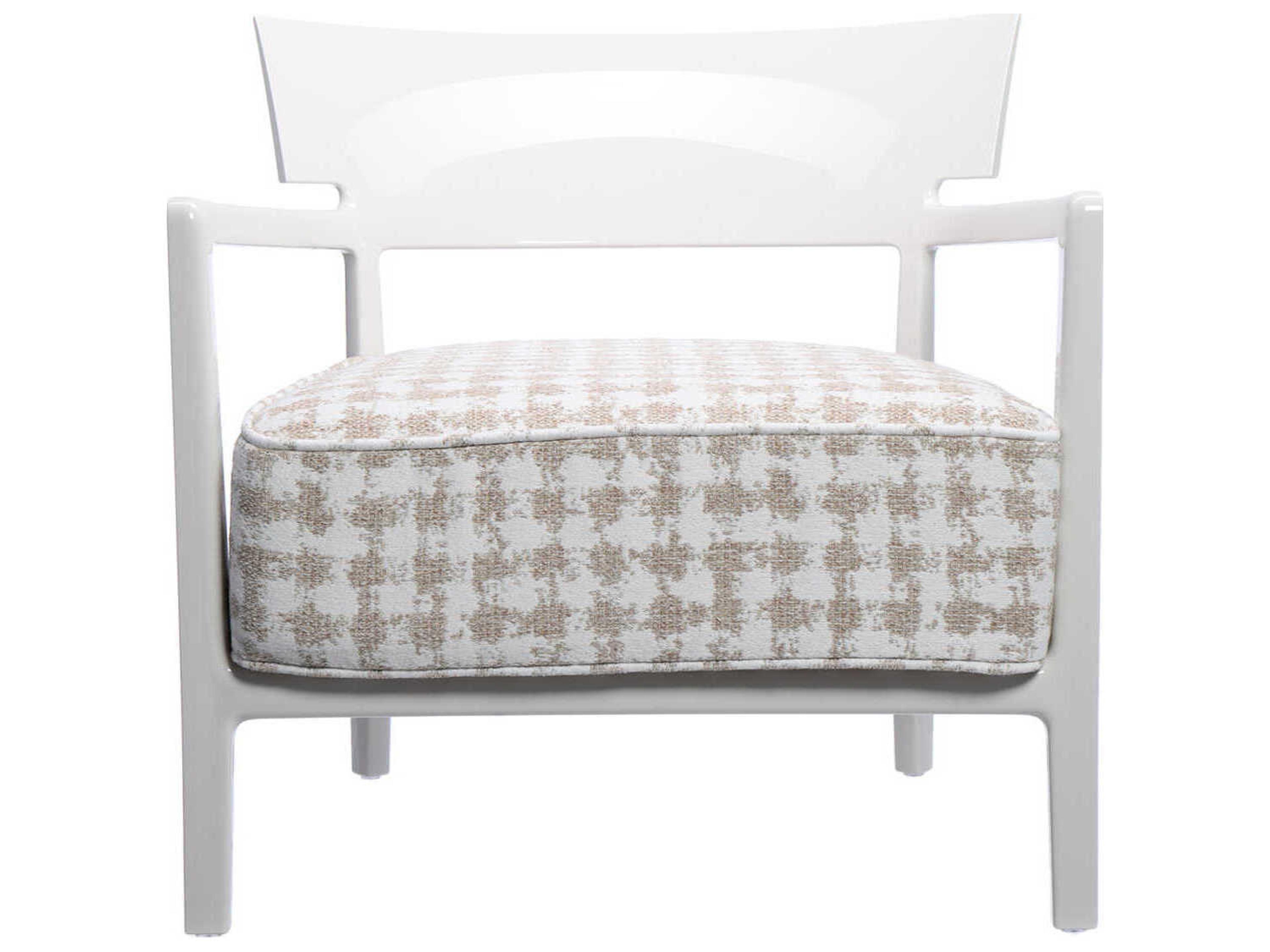 Kartell Cara Beige Fabric Accent Chair