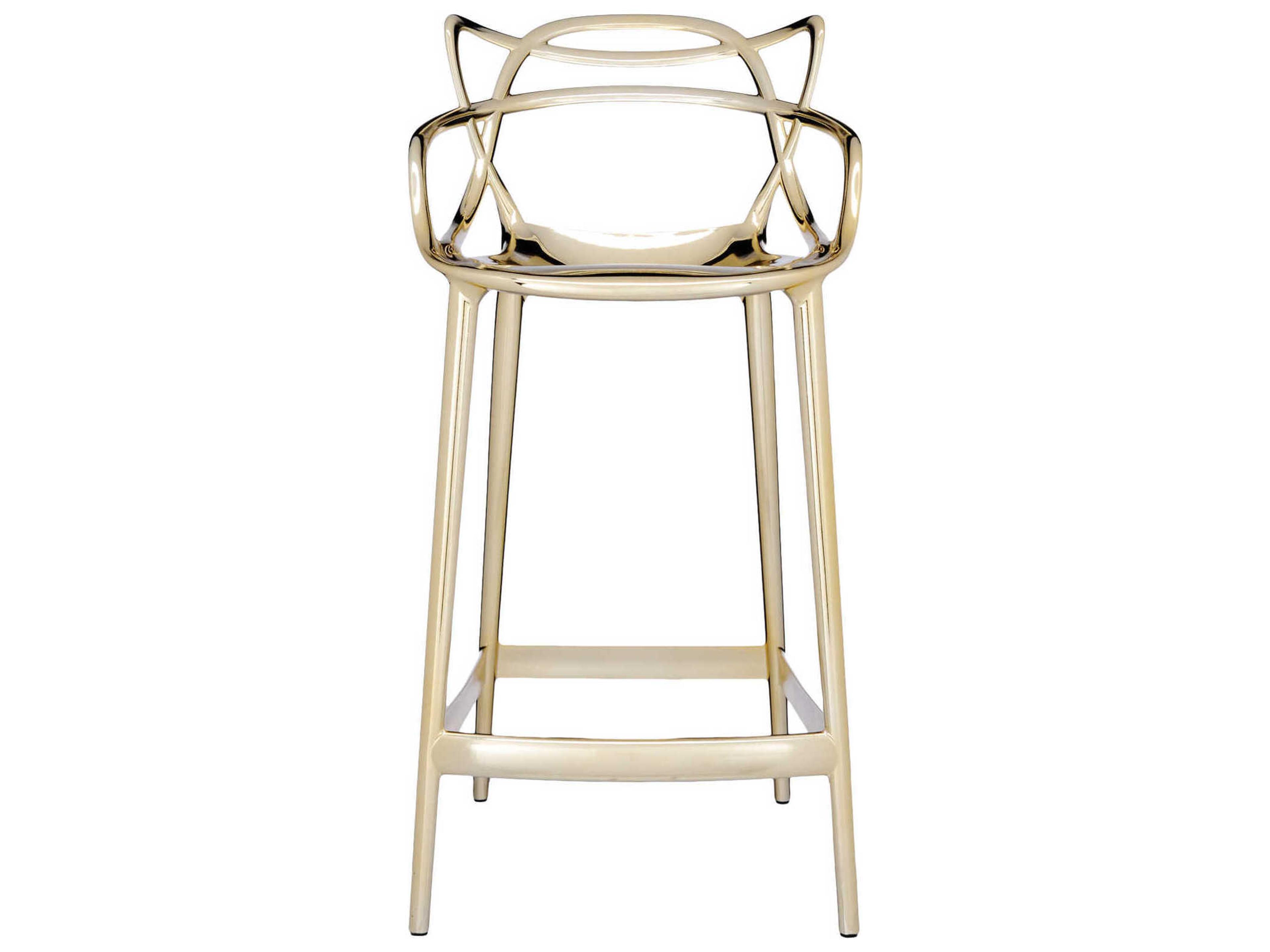 Kartell Masters Metallic Gold Counter Stool