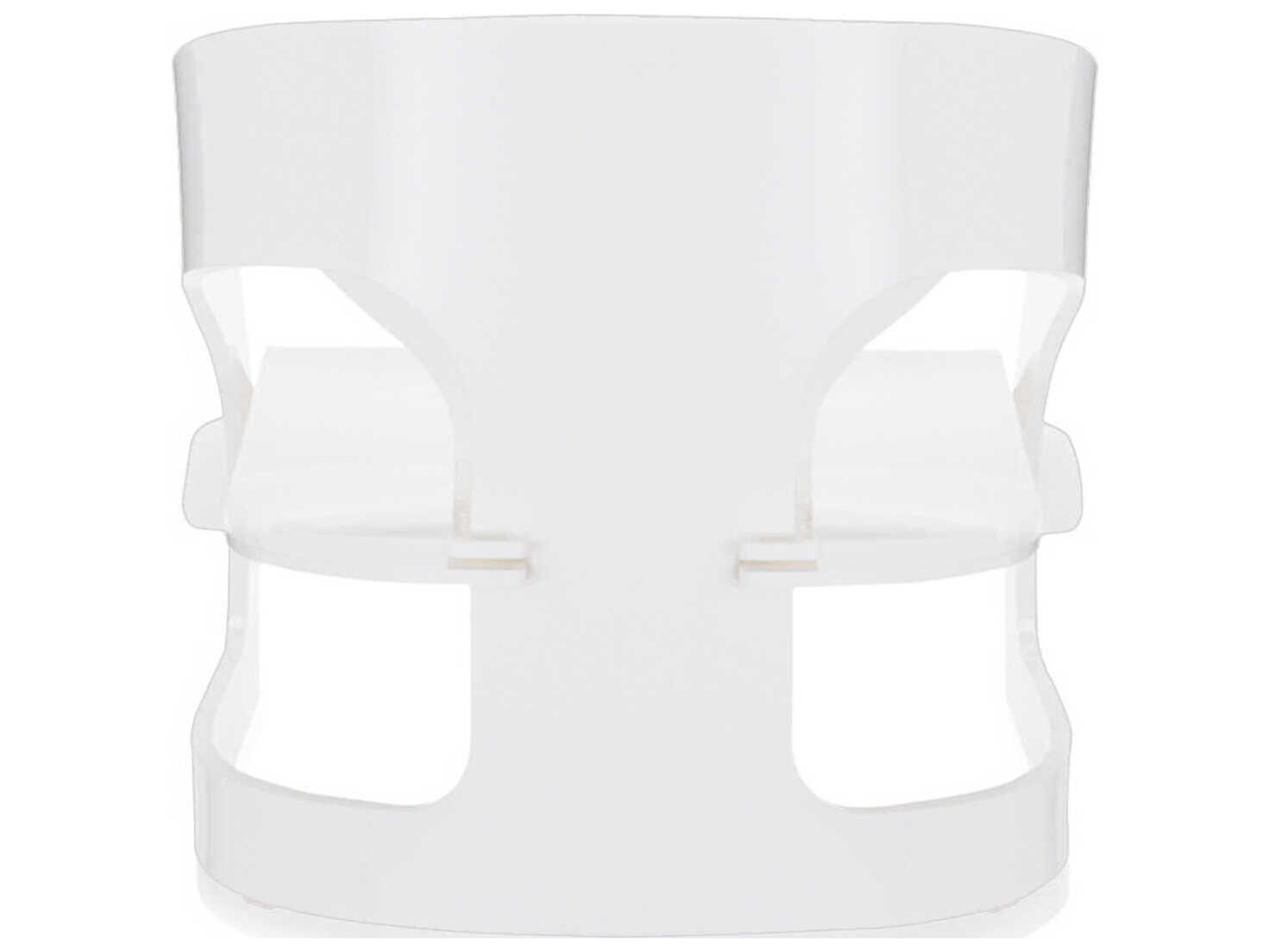 Kartell Joe Colombo White Accent Chair