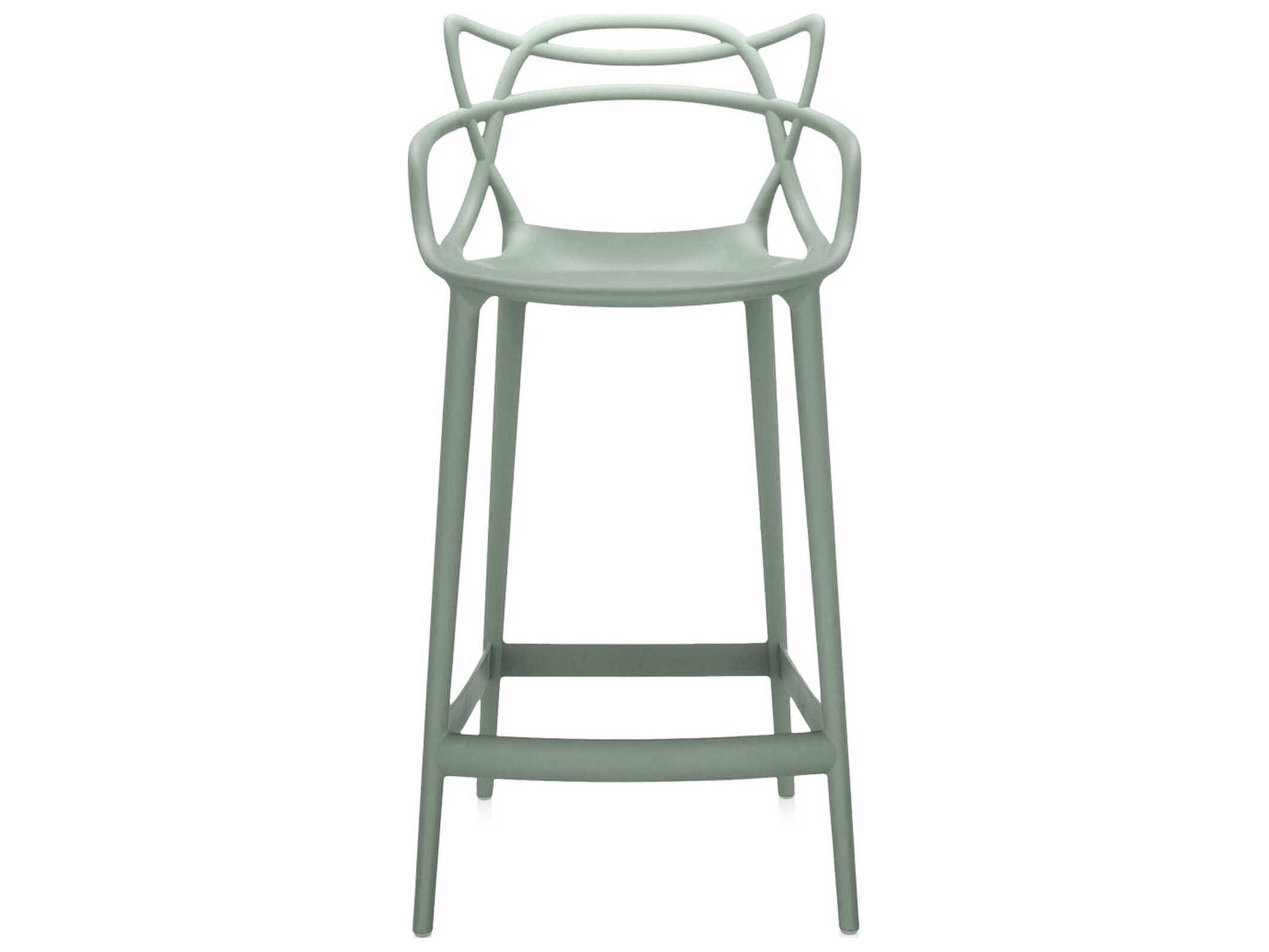 Kartell Masters Sage Green Counter Stool