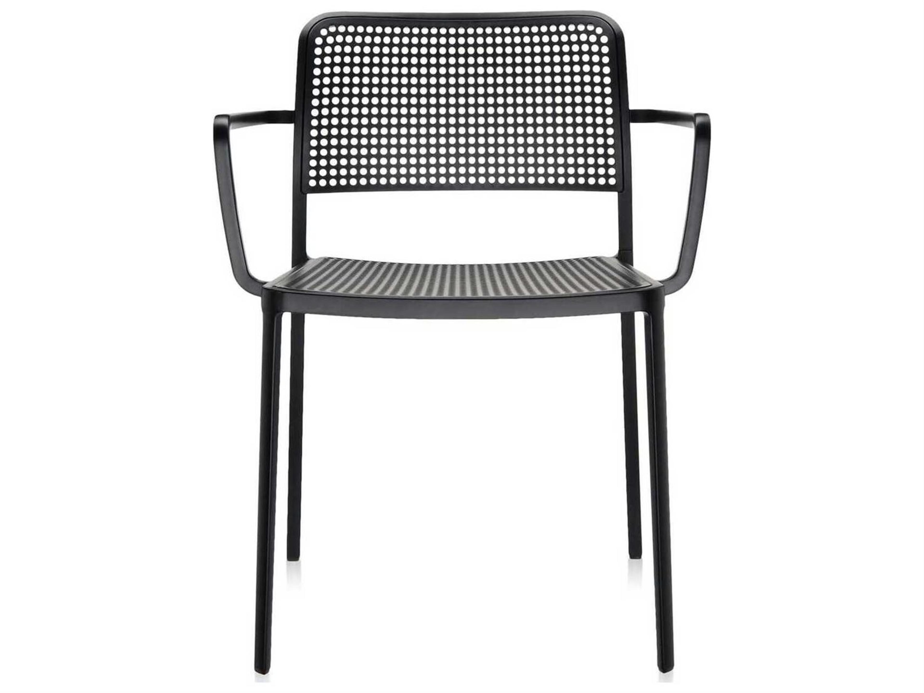 Audrey Black Arm Dining Chair  (Sold in 2)