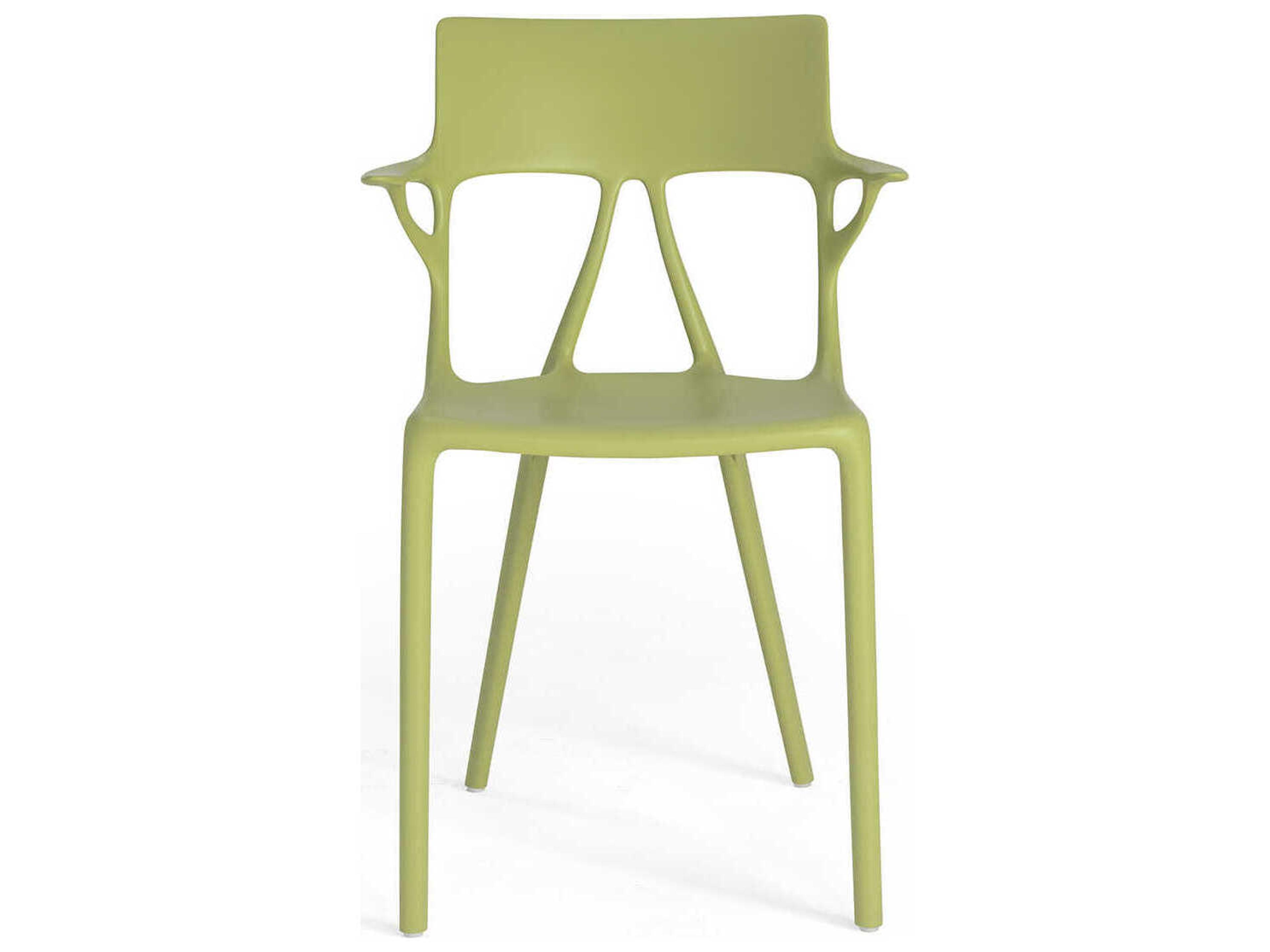 Kartell Ai Green Arm Dining Chair  (Sold in 2)