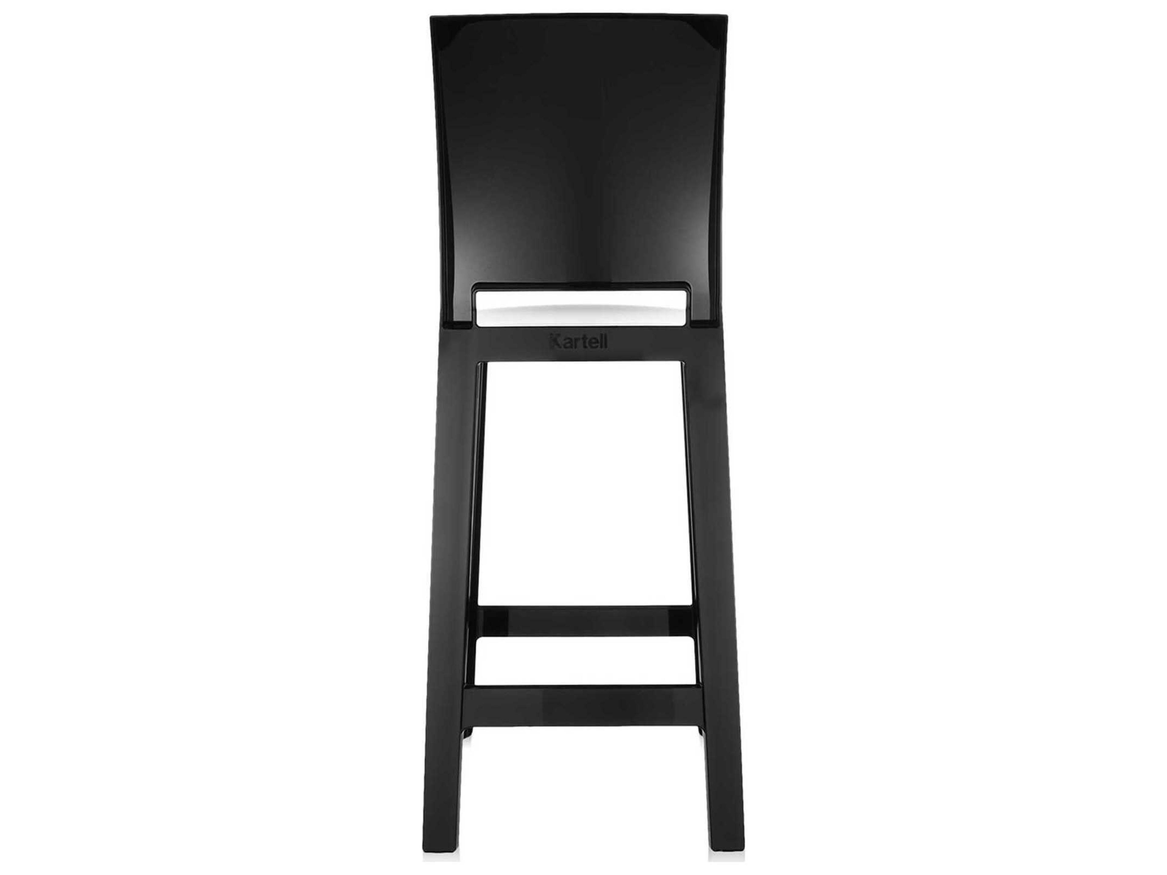 Kartell One More Please Black Counter Stool  (Sold in 2)
