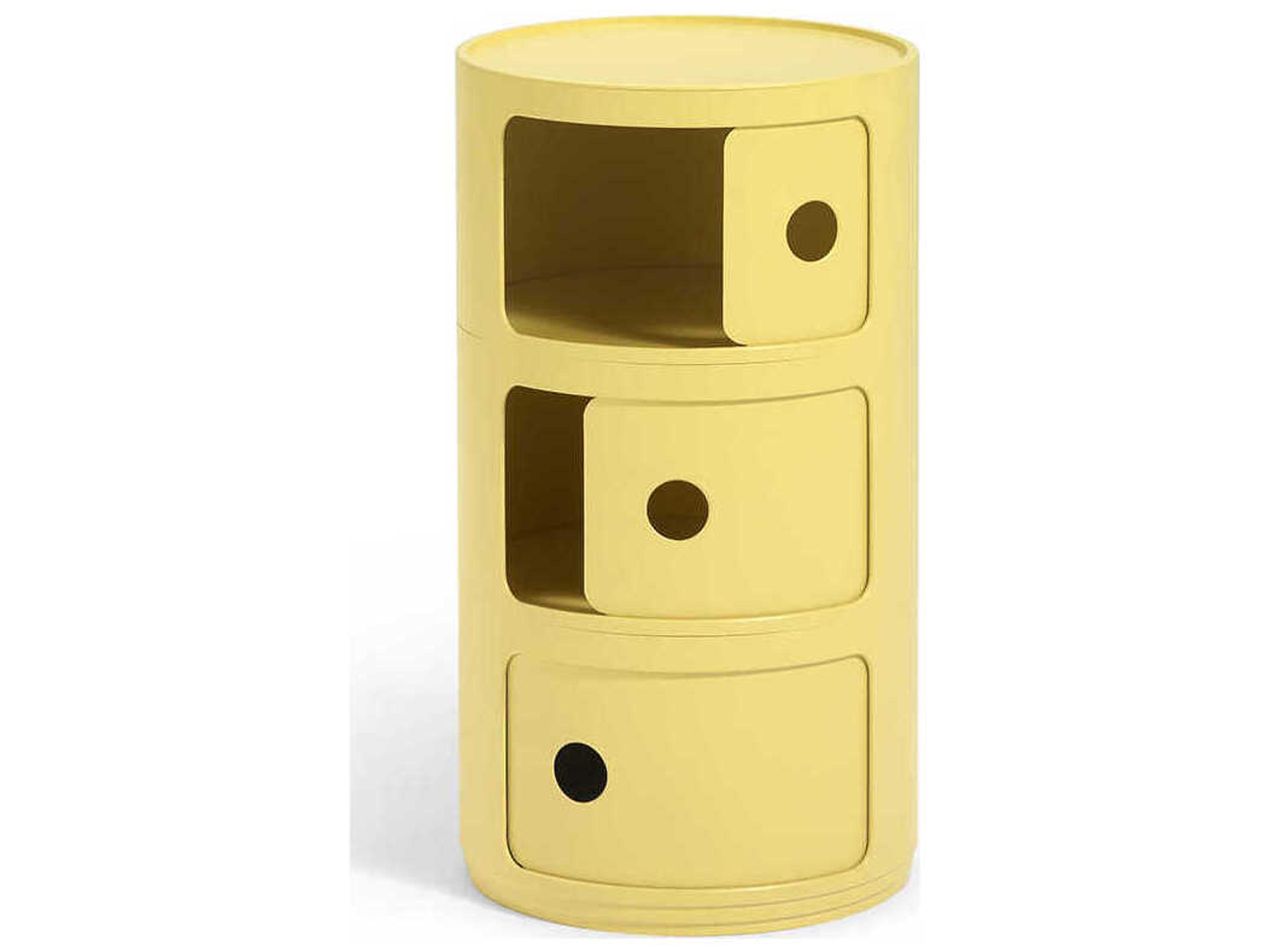 Kartell Componibili Bio Yellow File Cabinet