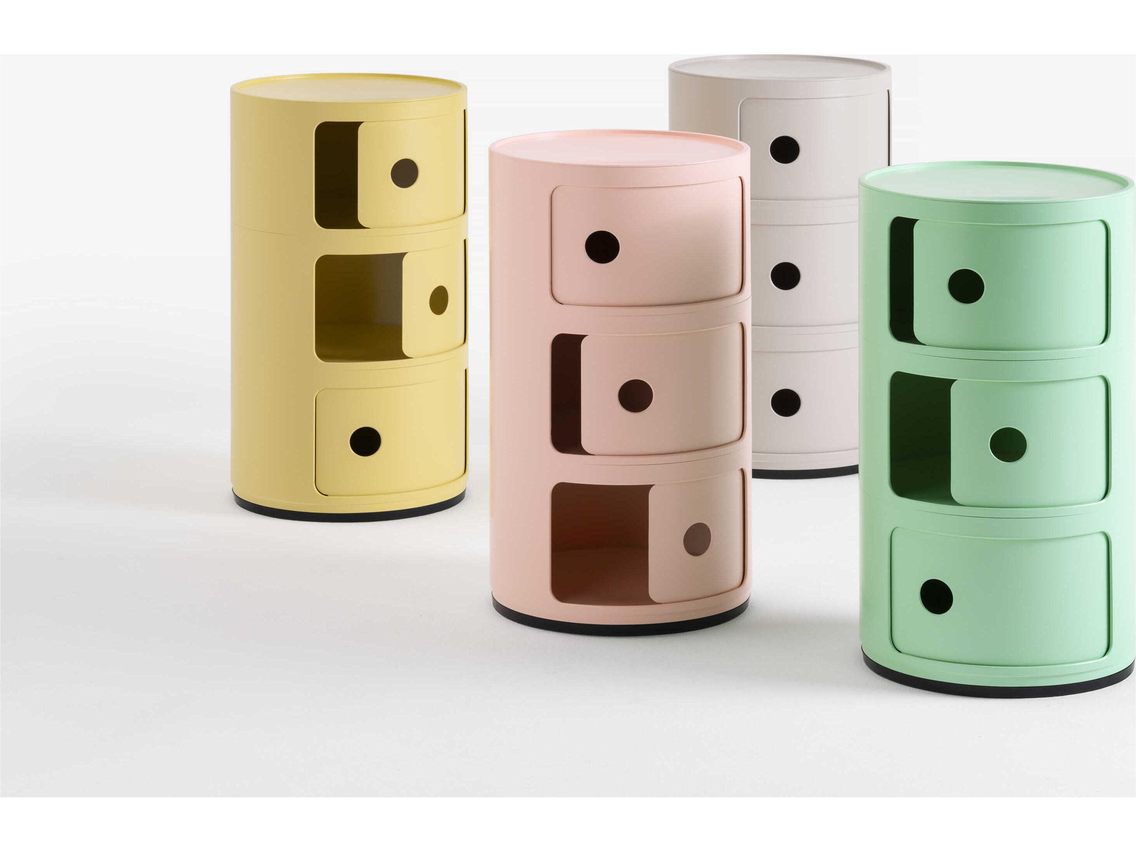 Kartell Componibili Bio Yellow File Cabinet