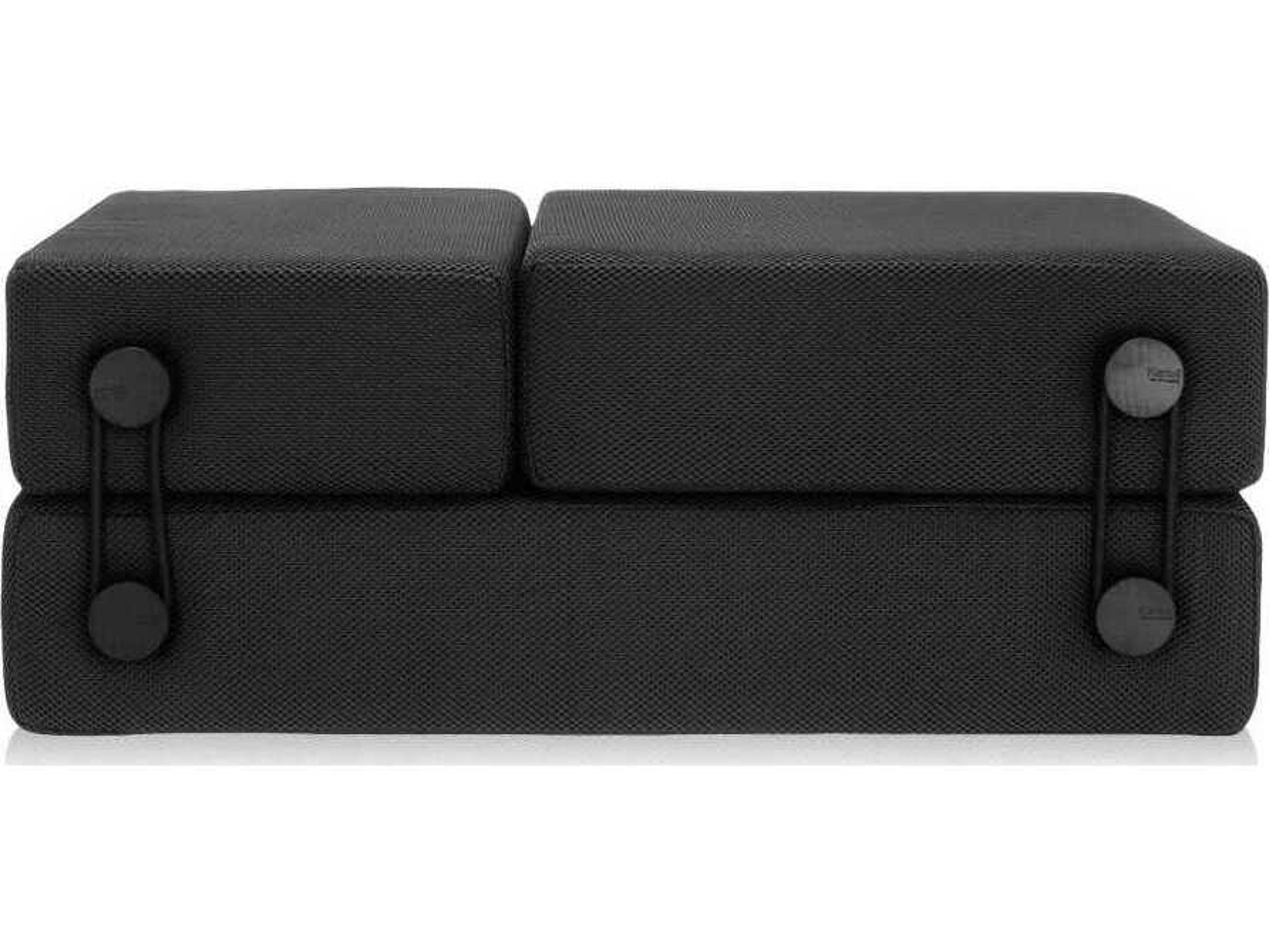 Kartell Trix Black Upholstered Chaise