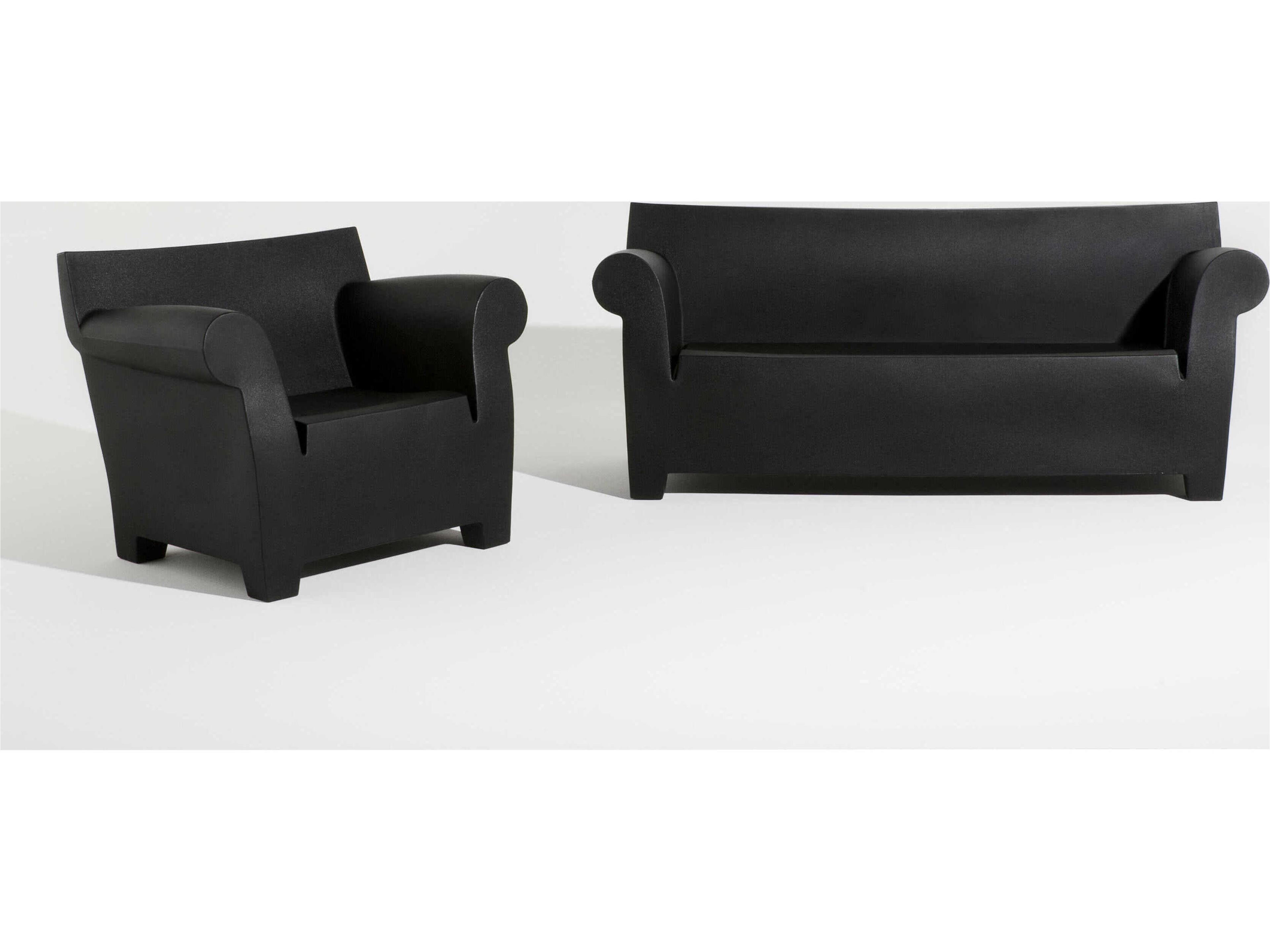Kartell Bubble Club Black Accent Chair
