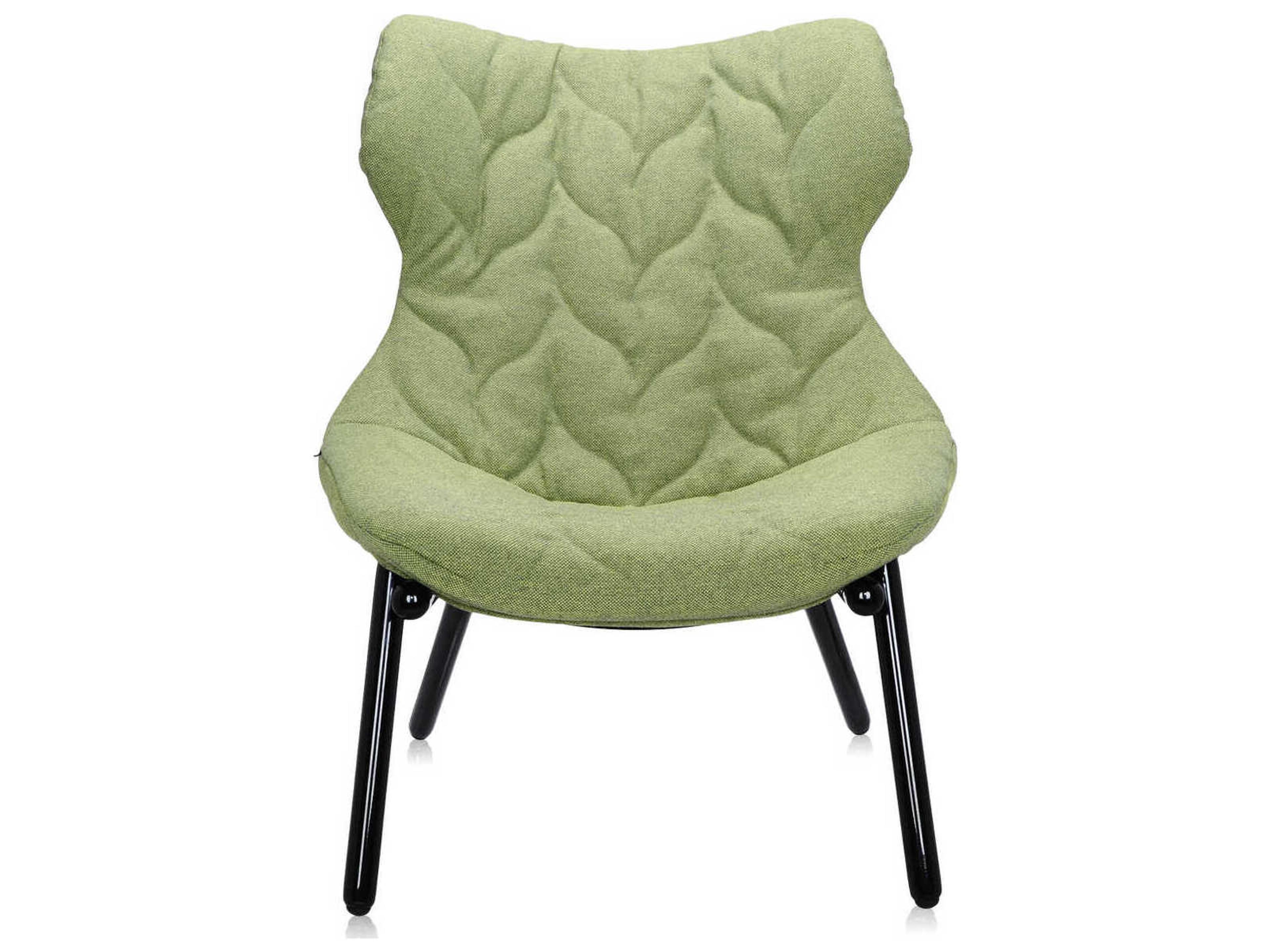 Kartell Foliage Black Fabric Accent Chair