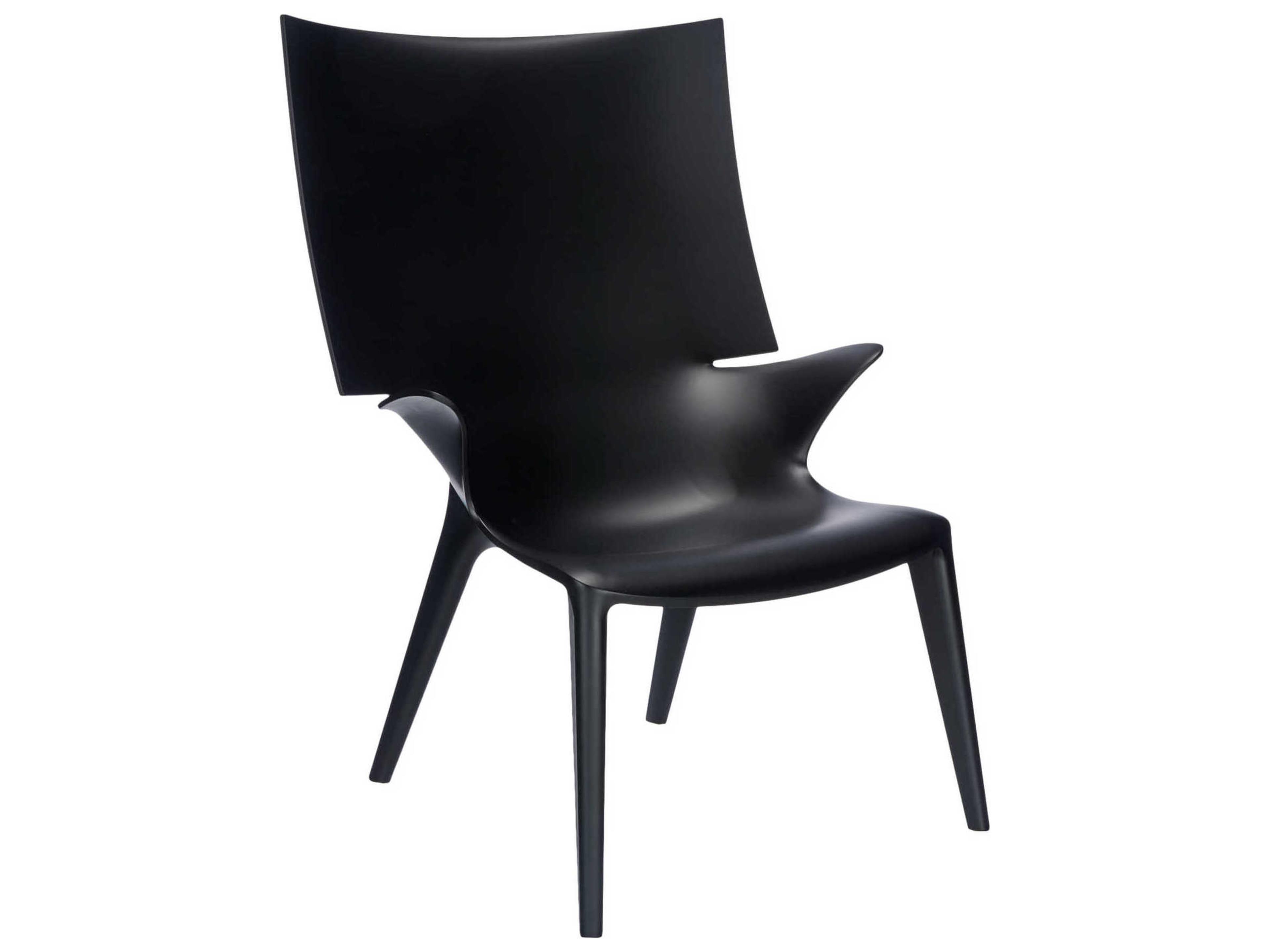 Uncle Jim Black Accent Chair