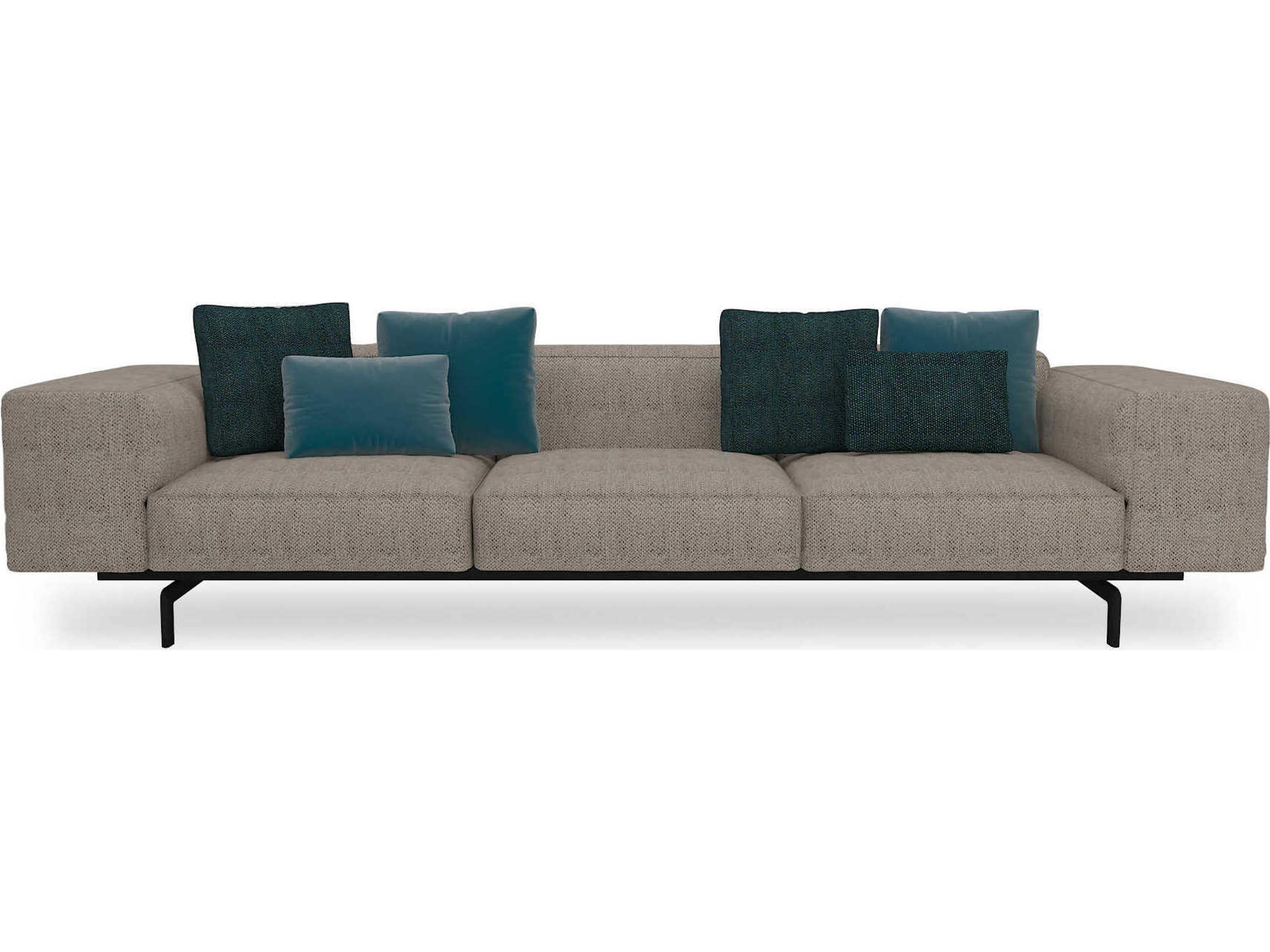 Largo Gubbio Sand Beige Upholstered Sofa