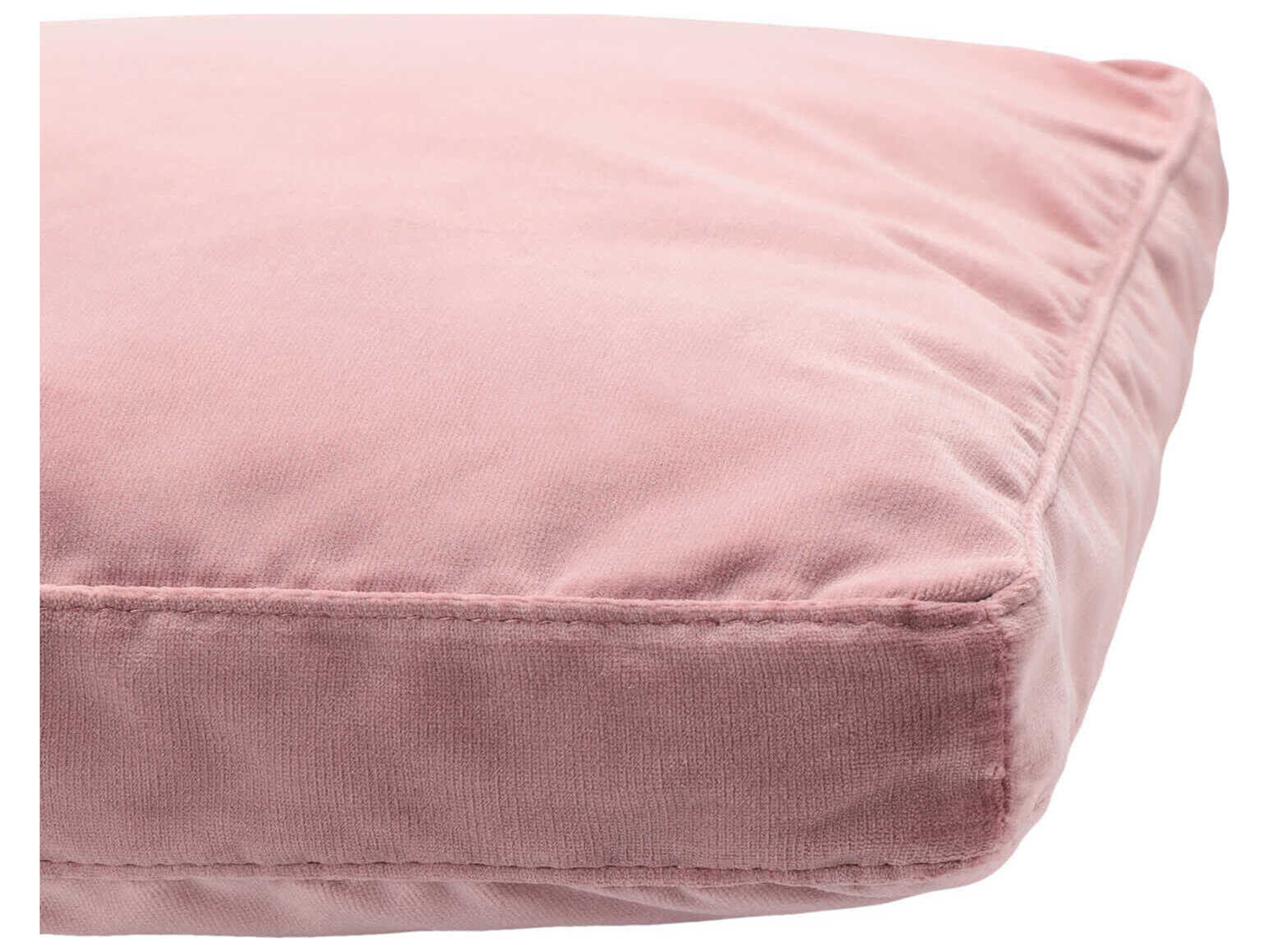 Kartell Largo Pink Velvet 19" x 19" Pillow