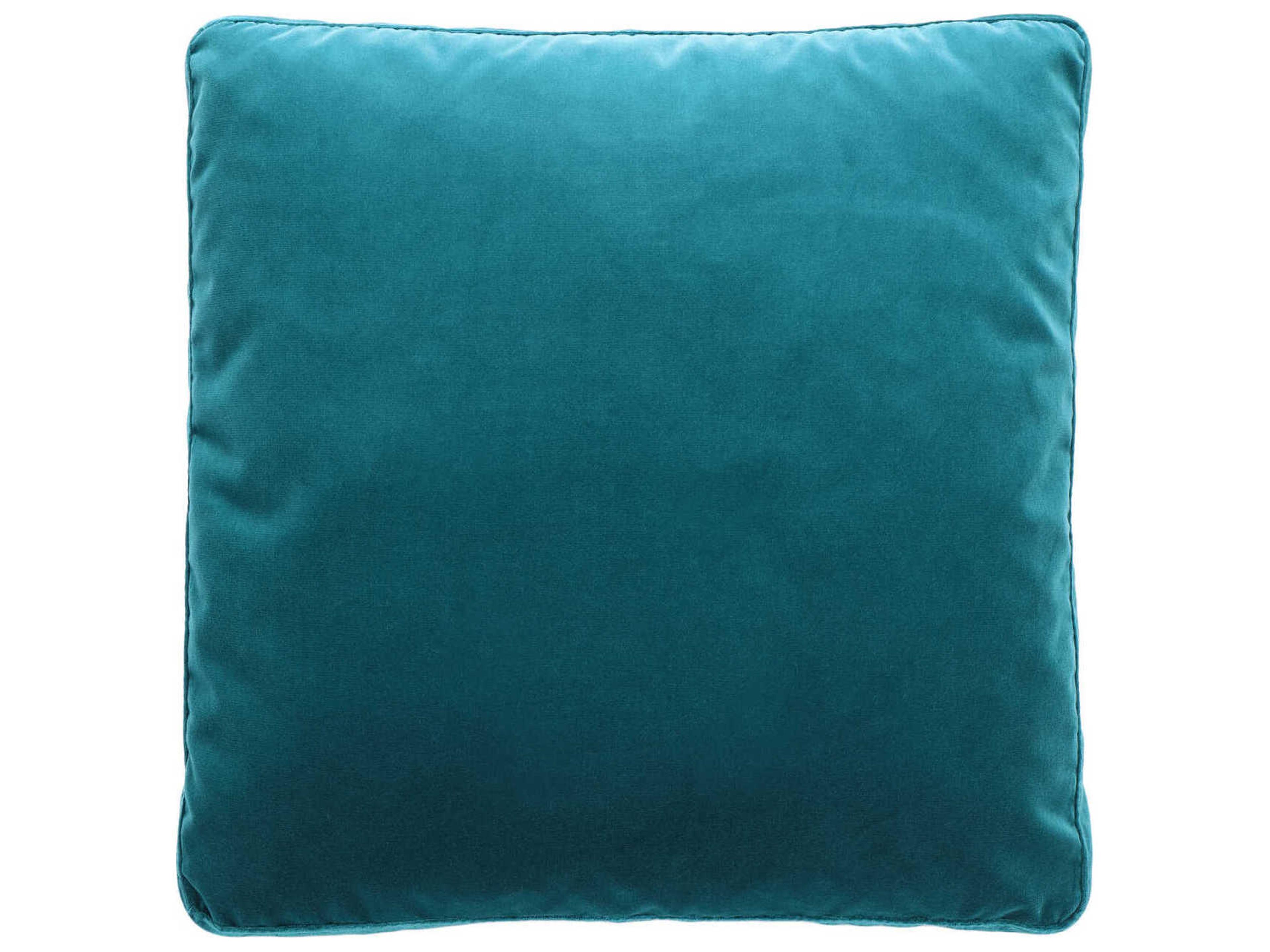 Largo Teal Velvet 19" x 19" Pillow