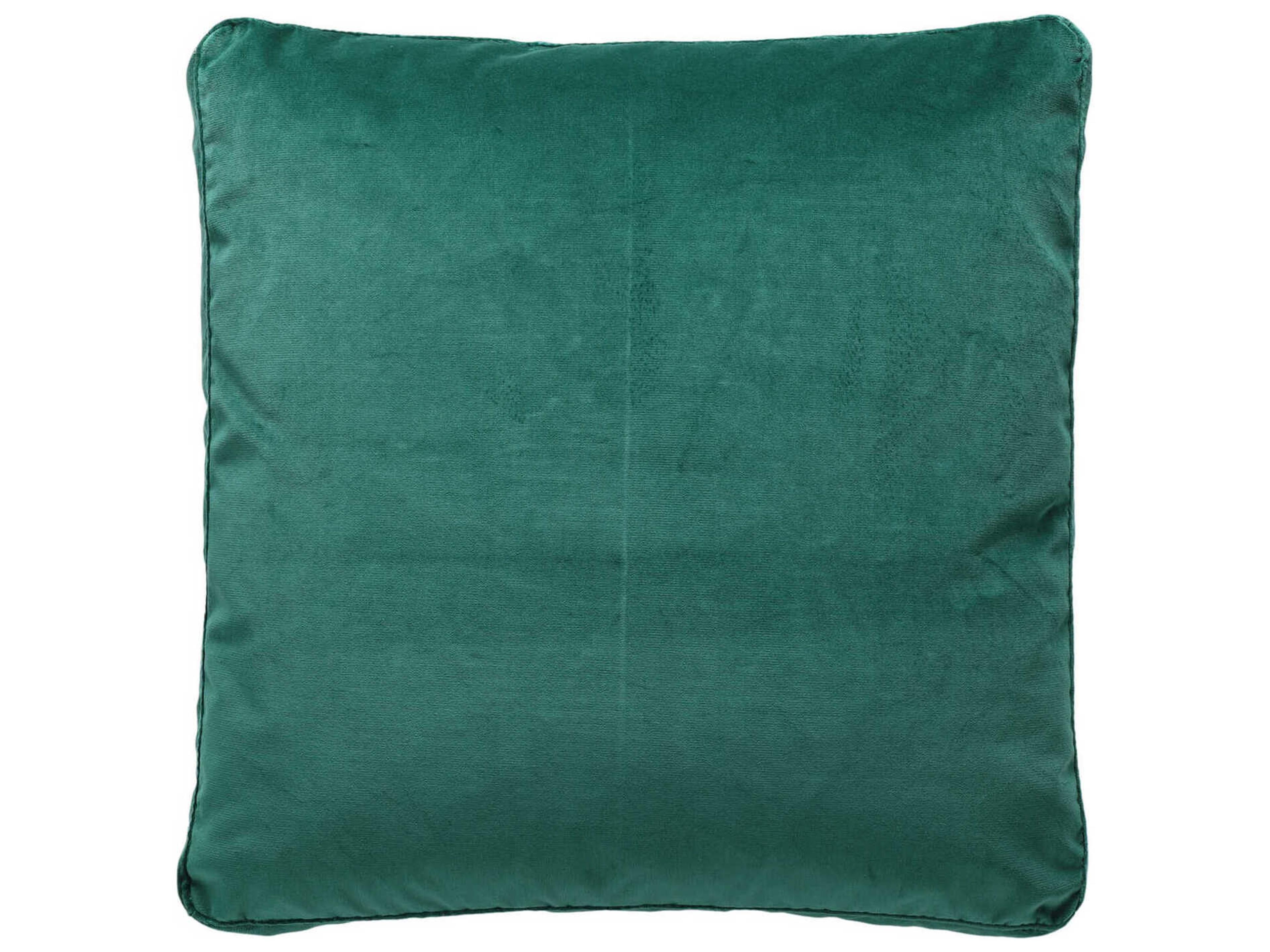 Largo Forest Green Velvet 19" x 19" Pillow