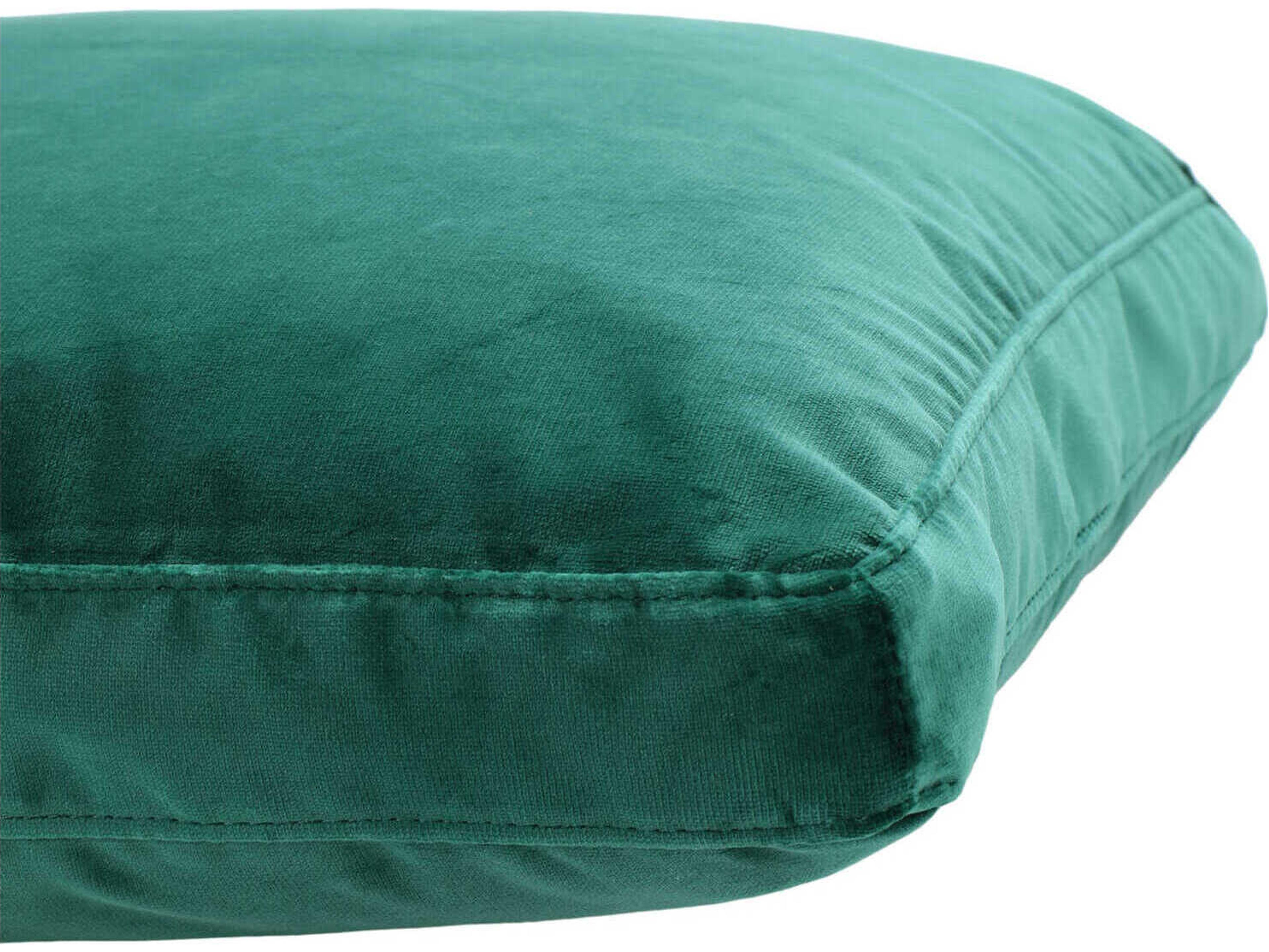 Kartell Largo Forest Green Velvet 19" x 19" Pillow