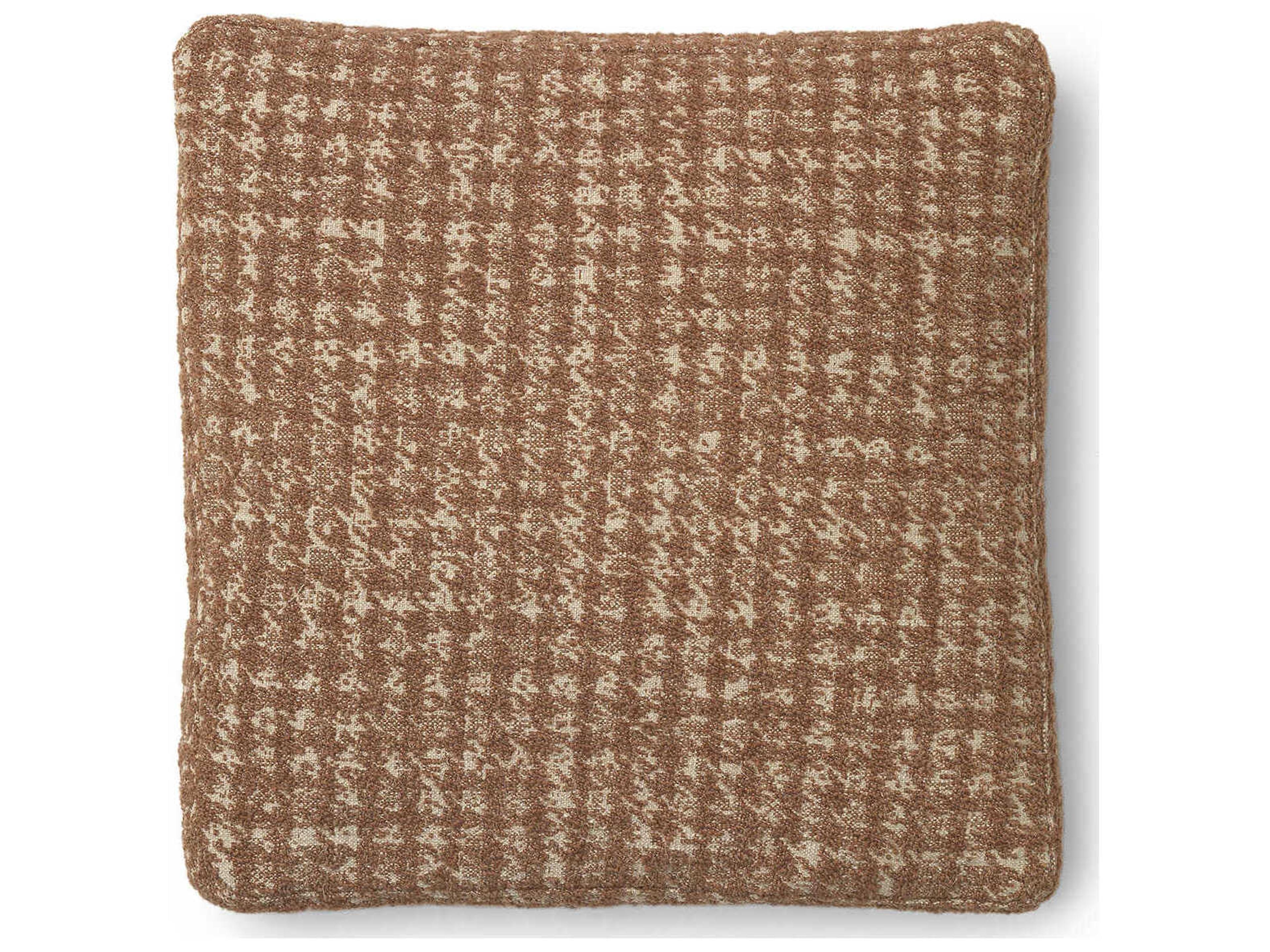 Largo Jacquard Orange 19" x 19" Pillow