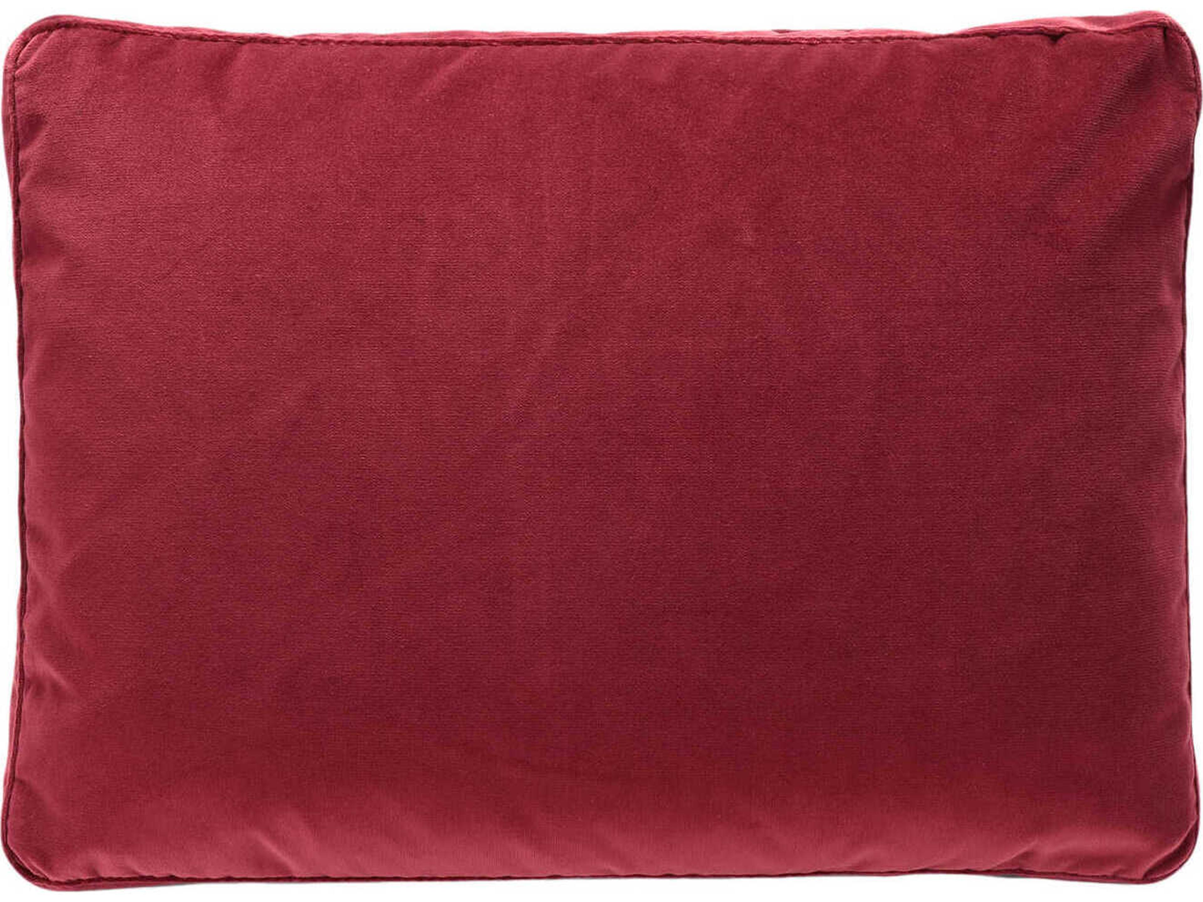 Largo Cardinal Red Velvet 19" x 14" Pillow