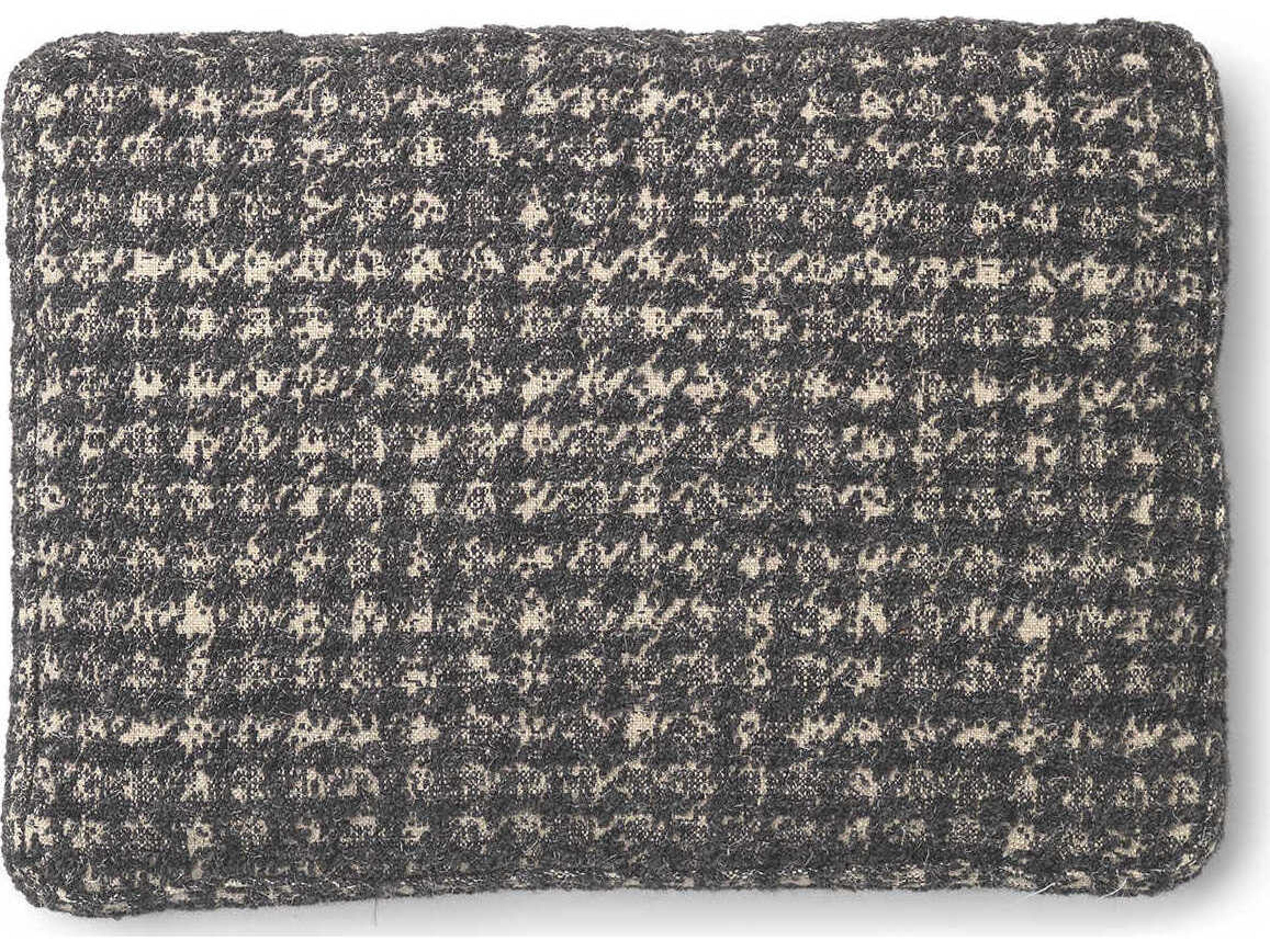 Largo Jacquard Gray 19" x 14" Pillow