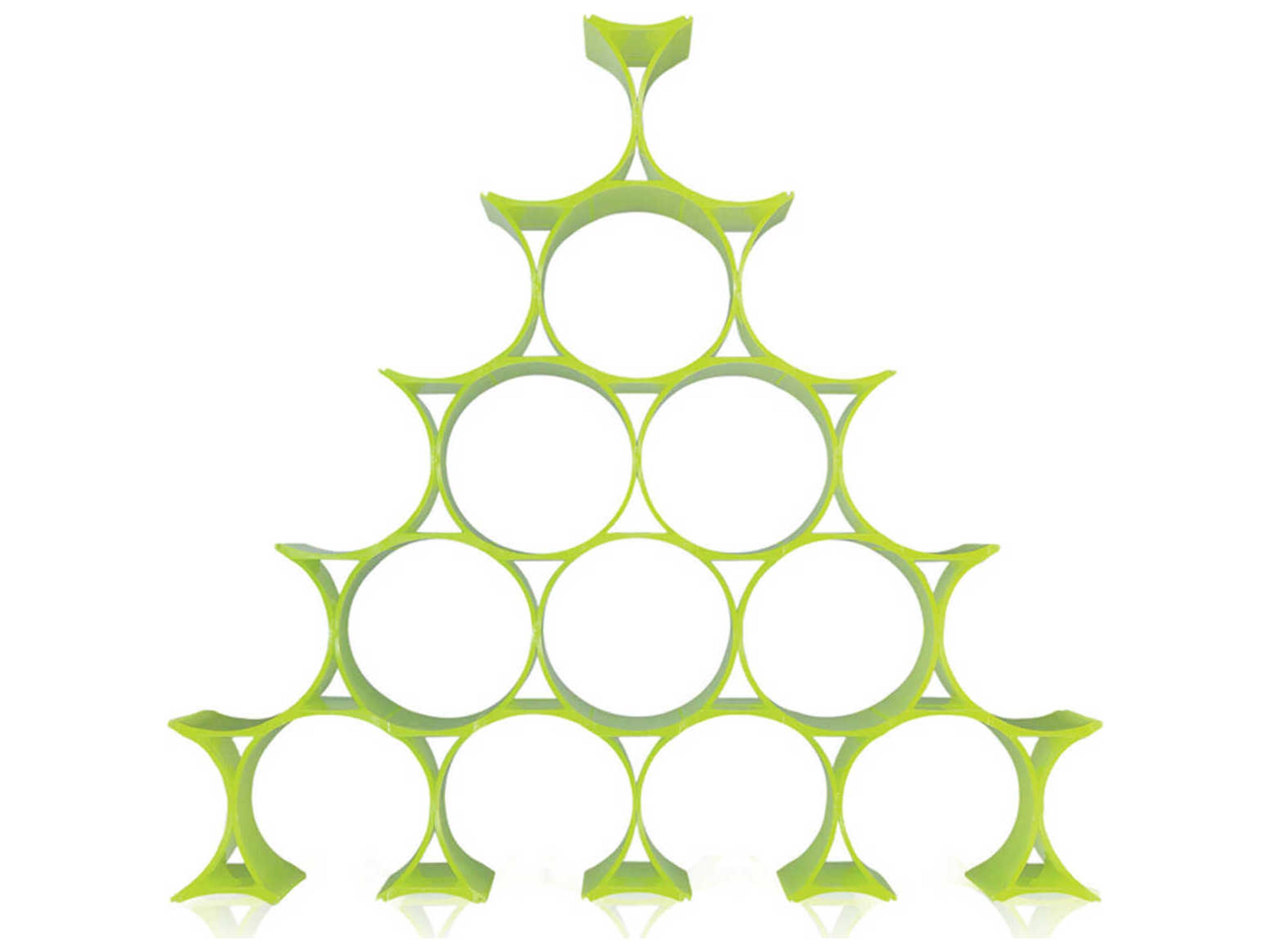 Kartell Infinity Yellow Wine Rack