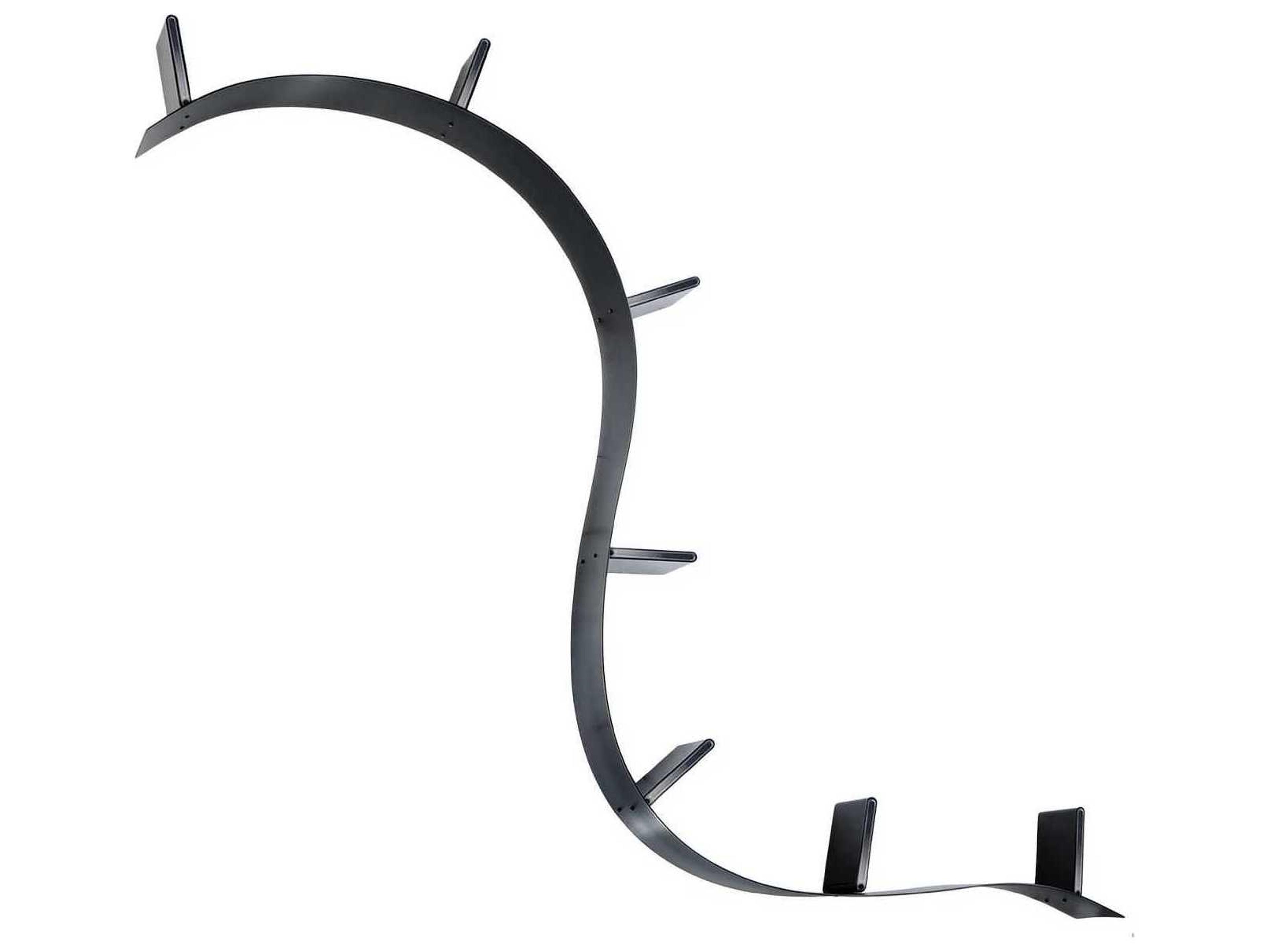 Bookworm Black Bookcase