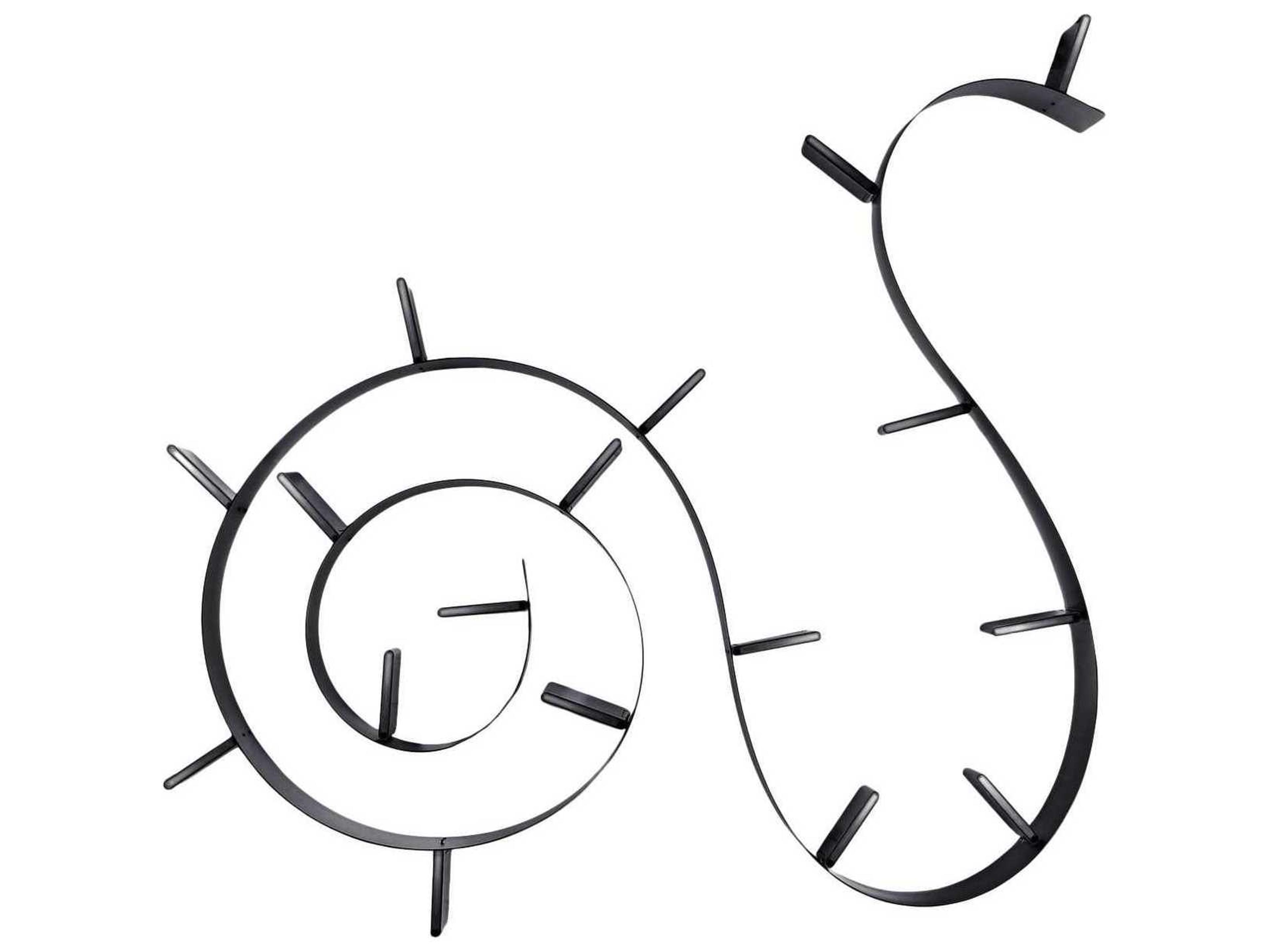 Kartell Bookworm Black Bookcase