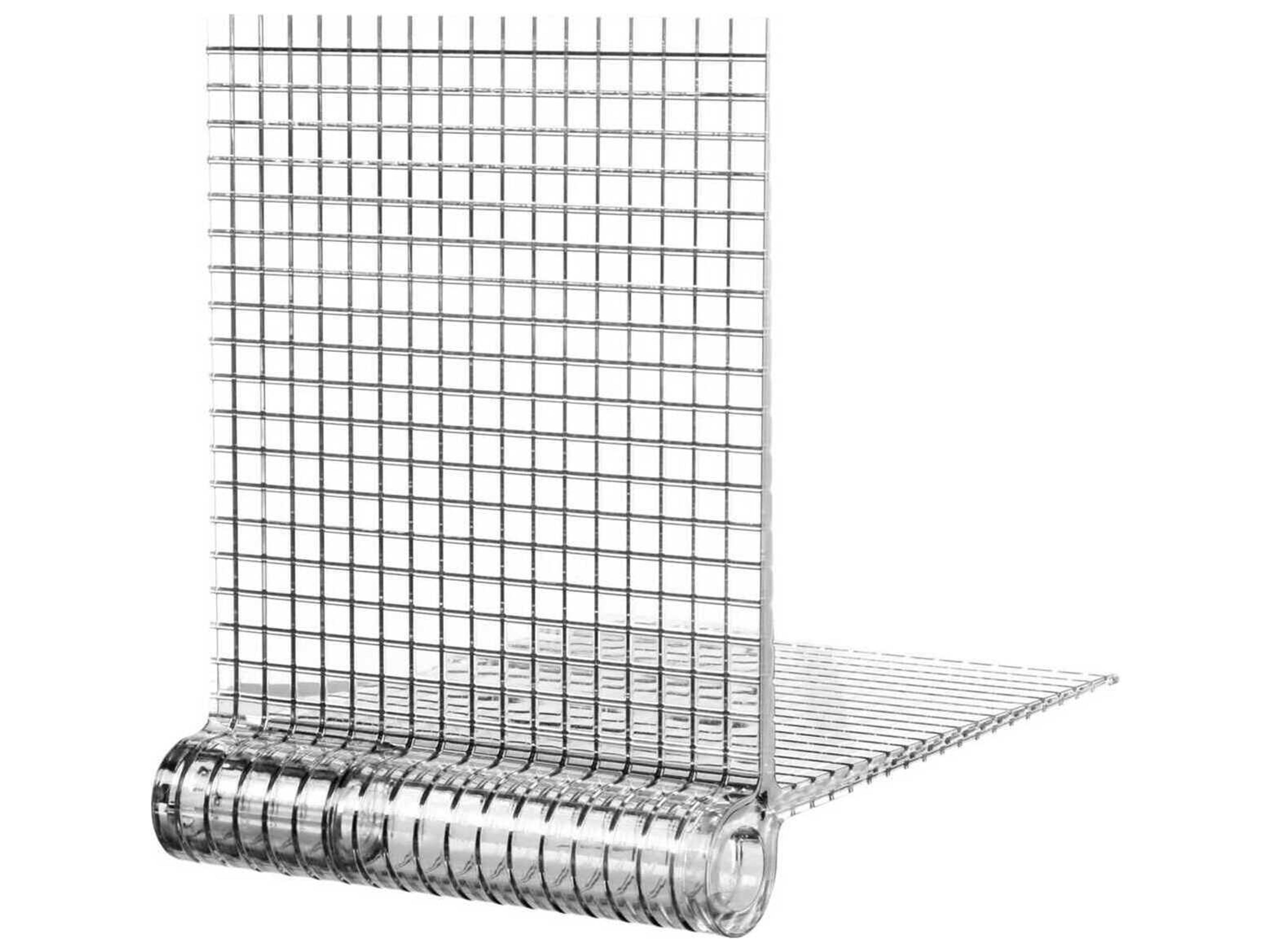 Kartell Kite Crystal Floating Shelf  (Sold in 2)