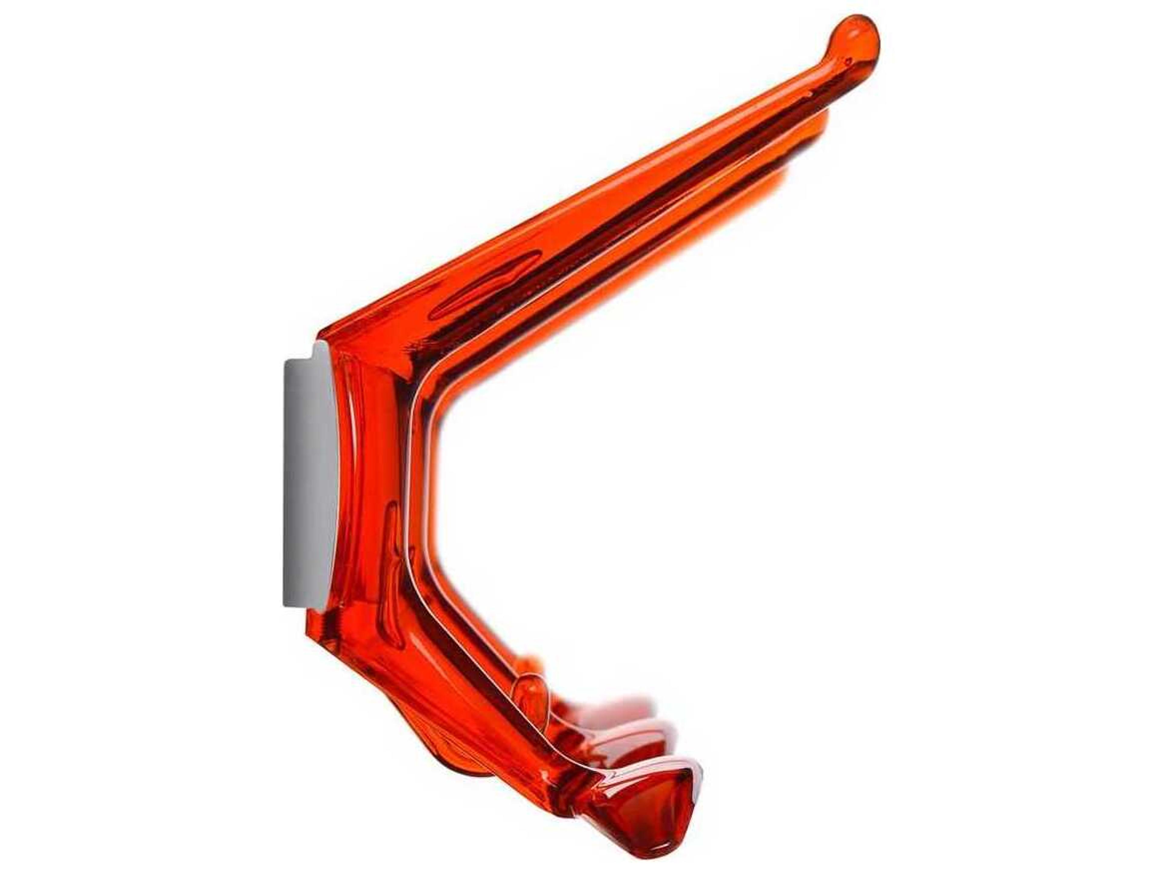 Kartell Hanger Orange Red Five Hook Wall Hanger