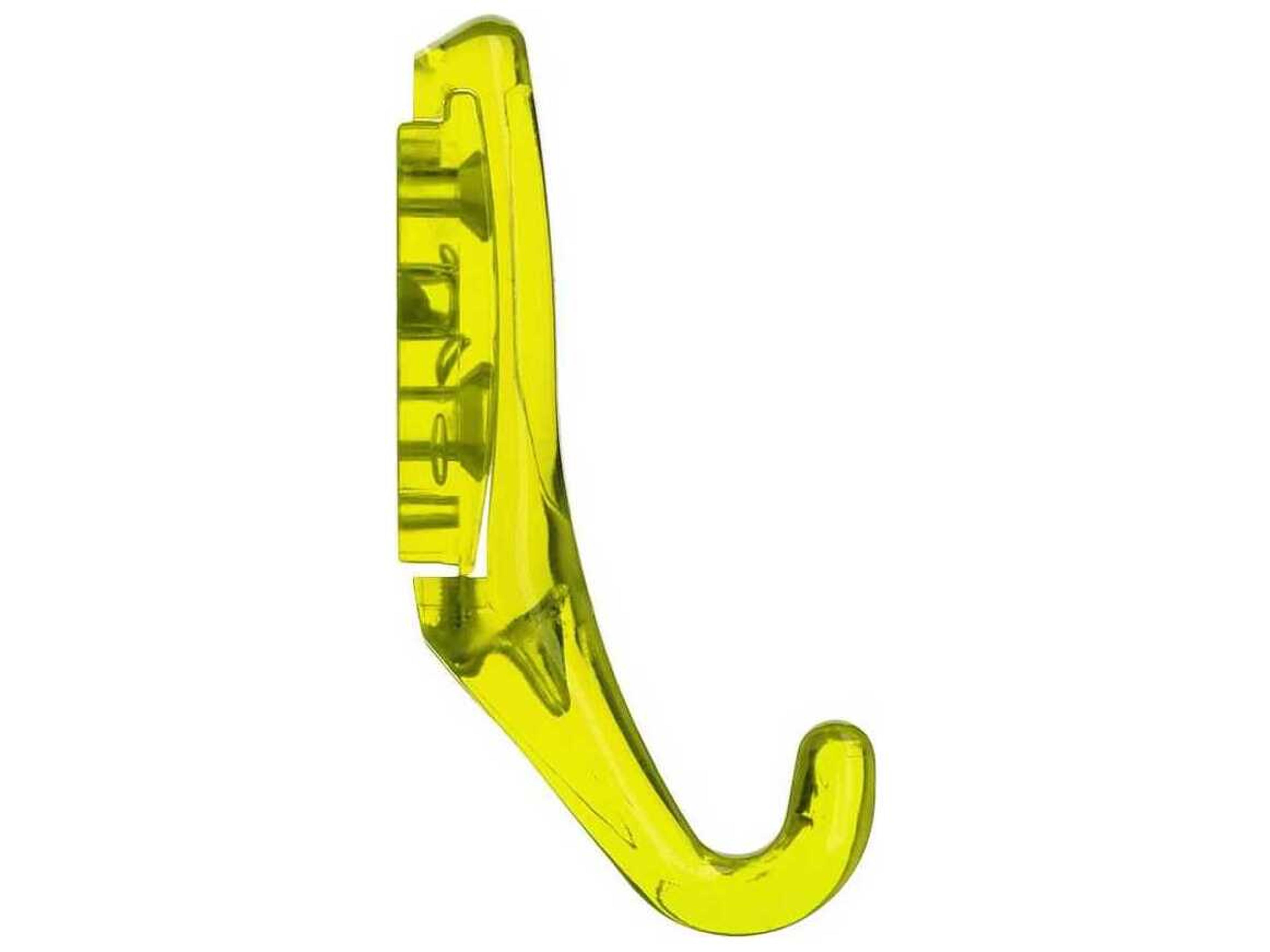 Kartell Hanger Citron Yellow Hanger Hook  (Sold in 4)