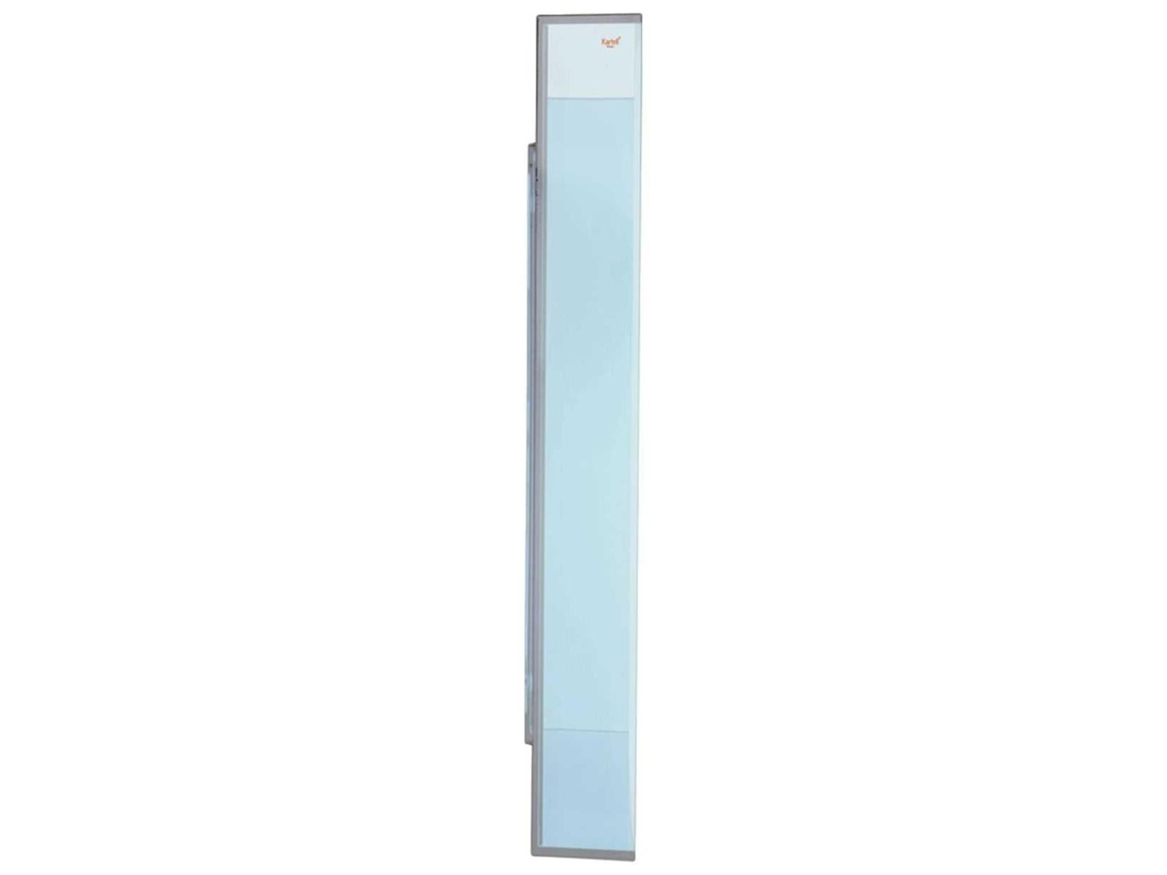 Kartell Only Me Transparent Light Blue Rectangular Wall Mirror