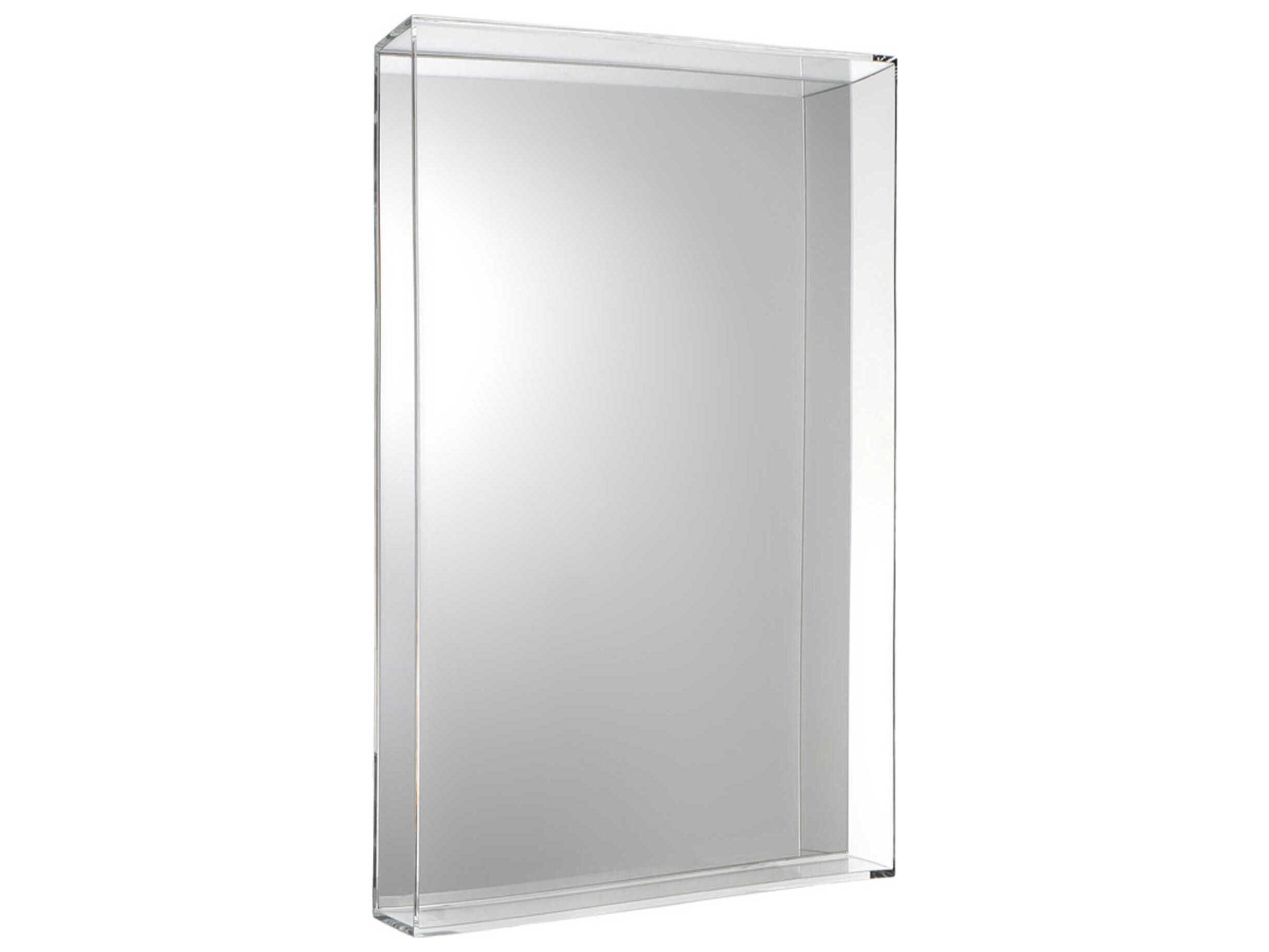 Kartell Only Me Crystal Rectangular Floor Mirror