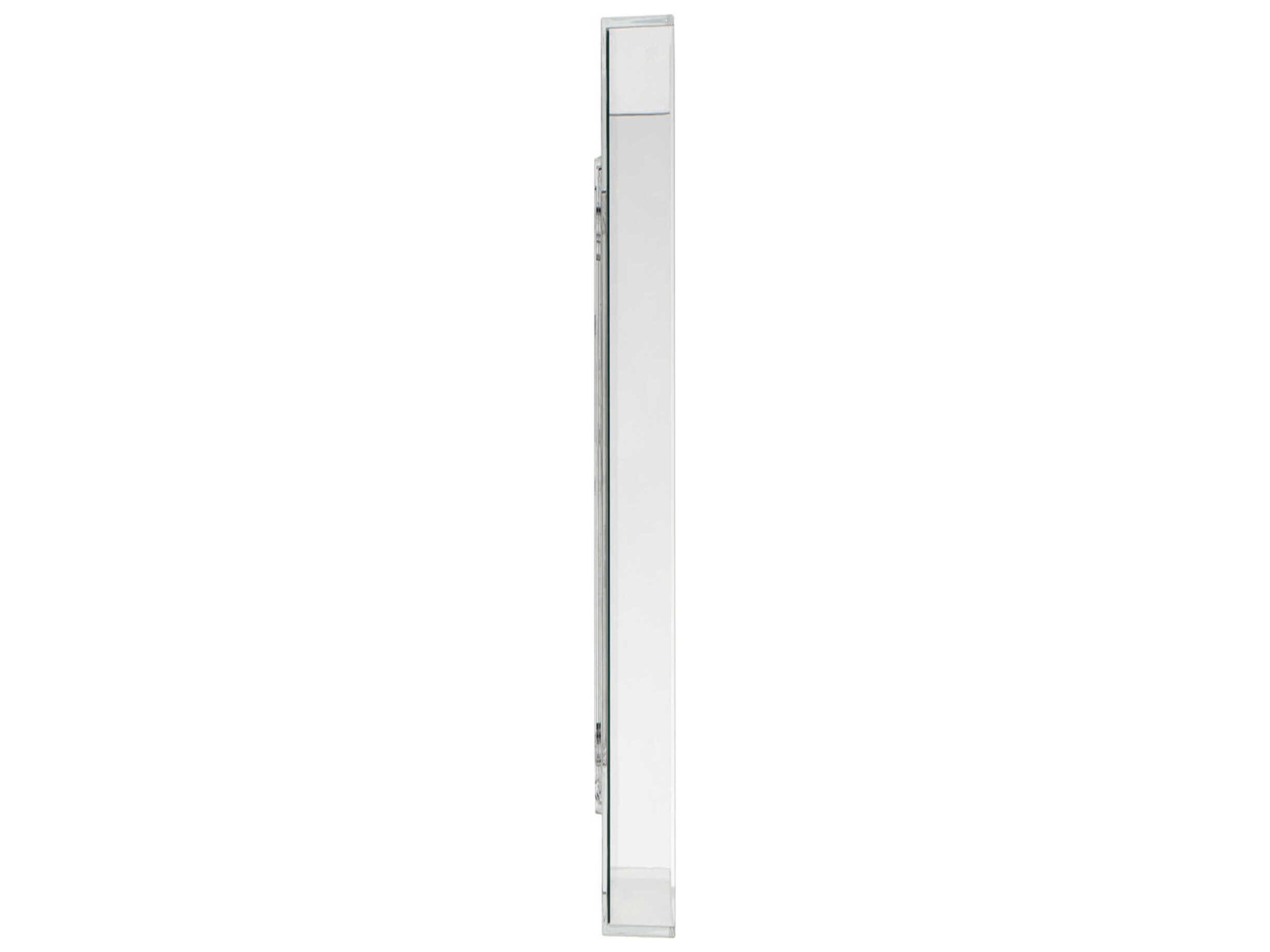 Kartell Only Me Crystal Rectangular Floor Mirror