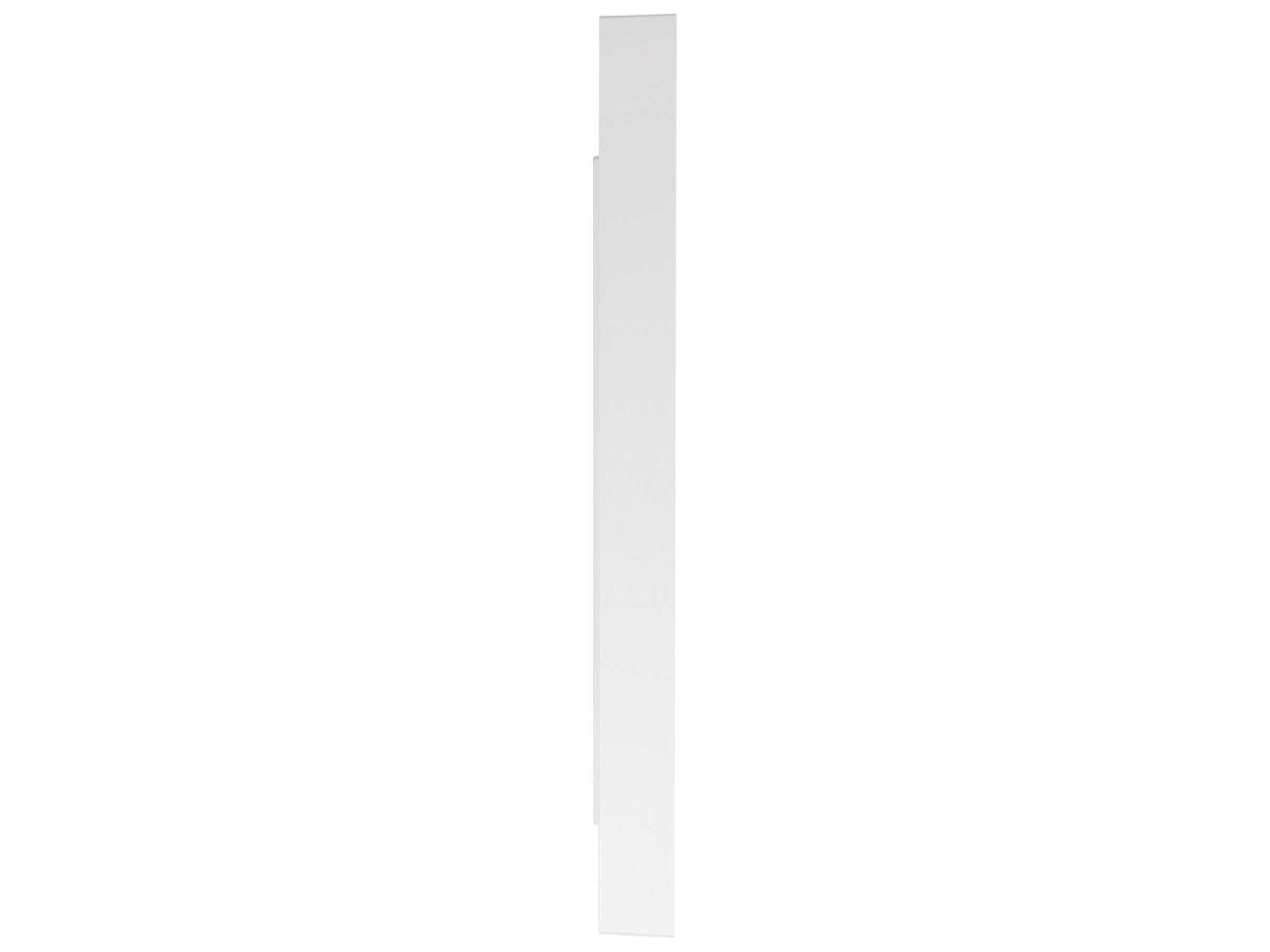 Kartell Only Me Glossy White Rectangular Floor Mirror