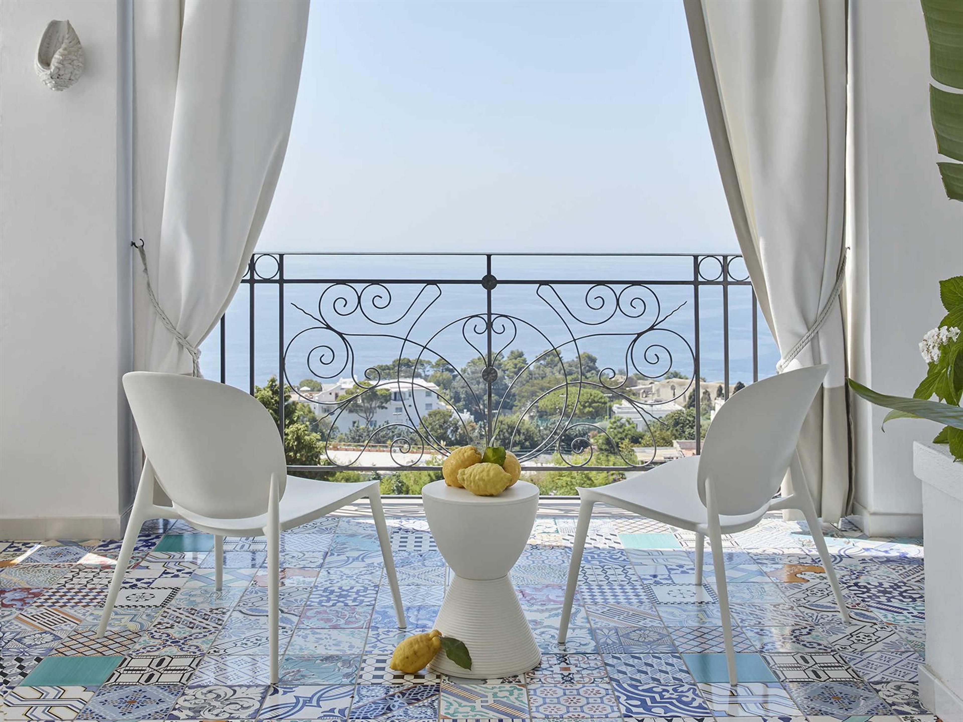 Kartell Prince Aha Wax White Accent Stool