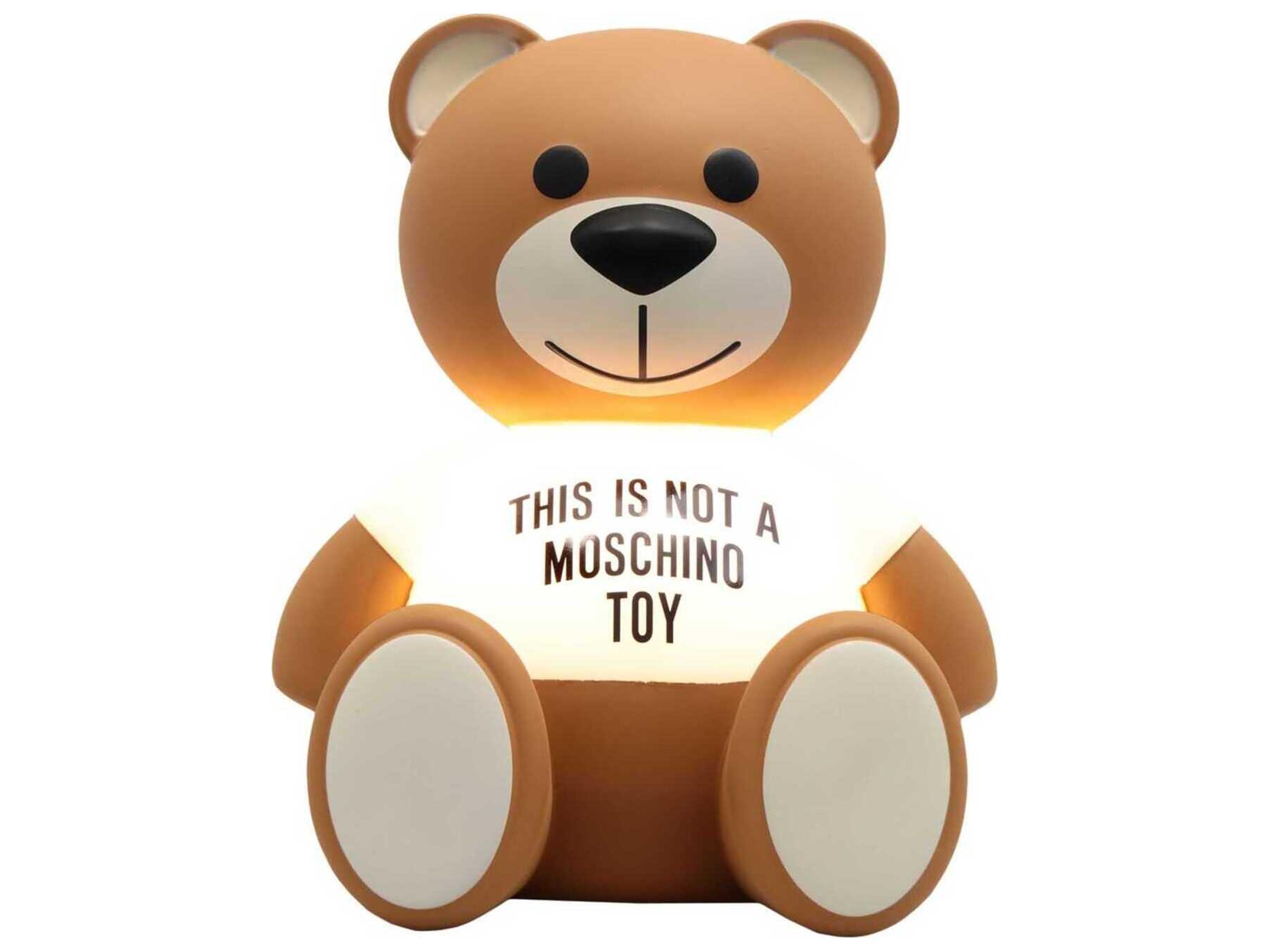 Toy White Brown Table Lamp