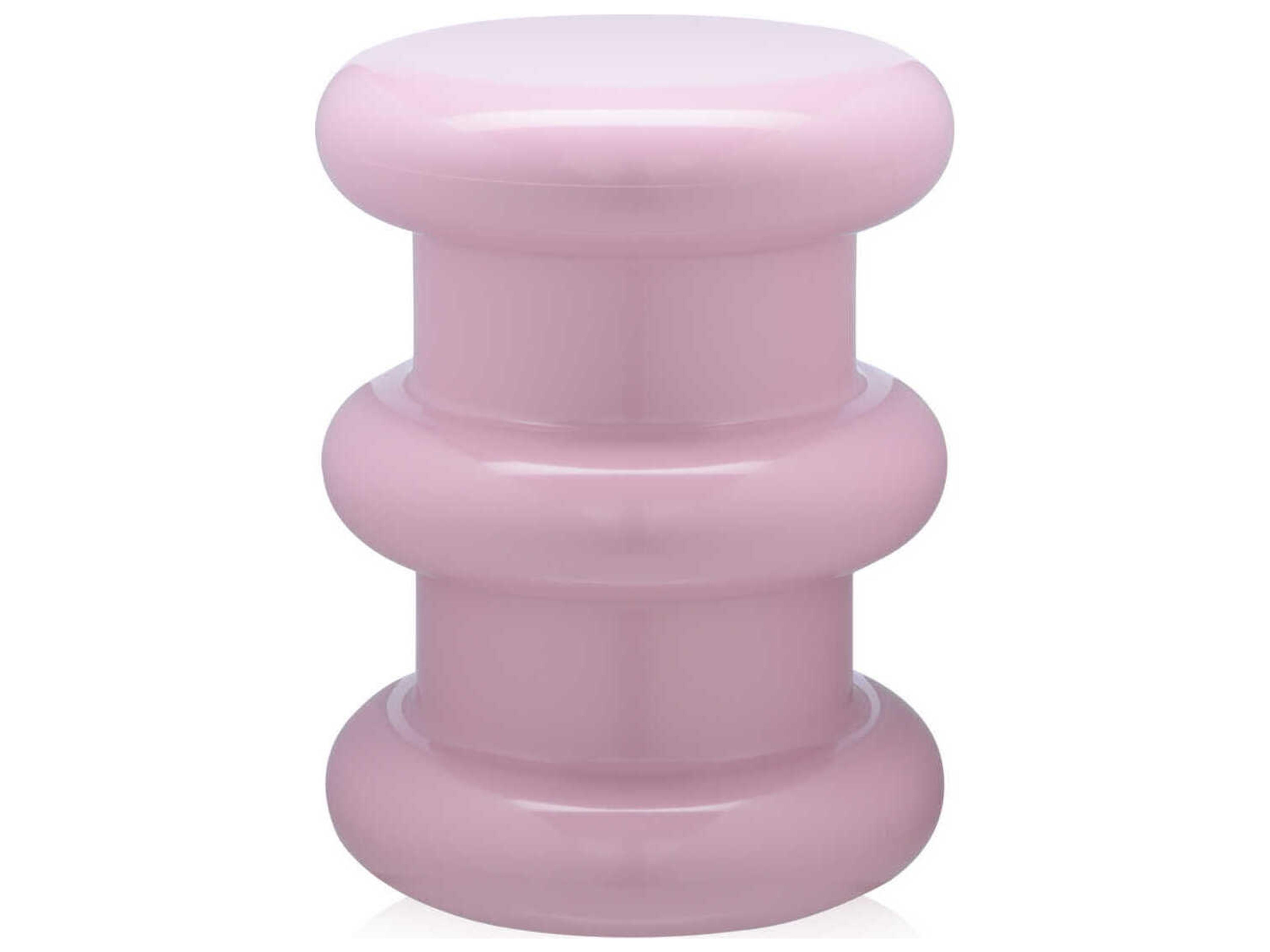 Kartell Pilastro Pink Accent Stool