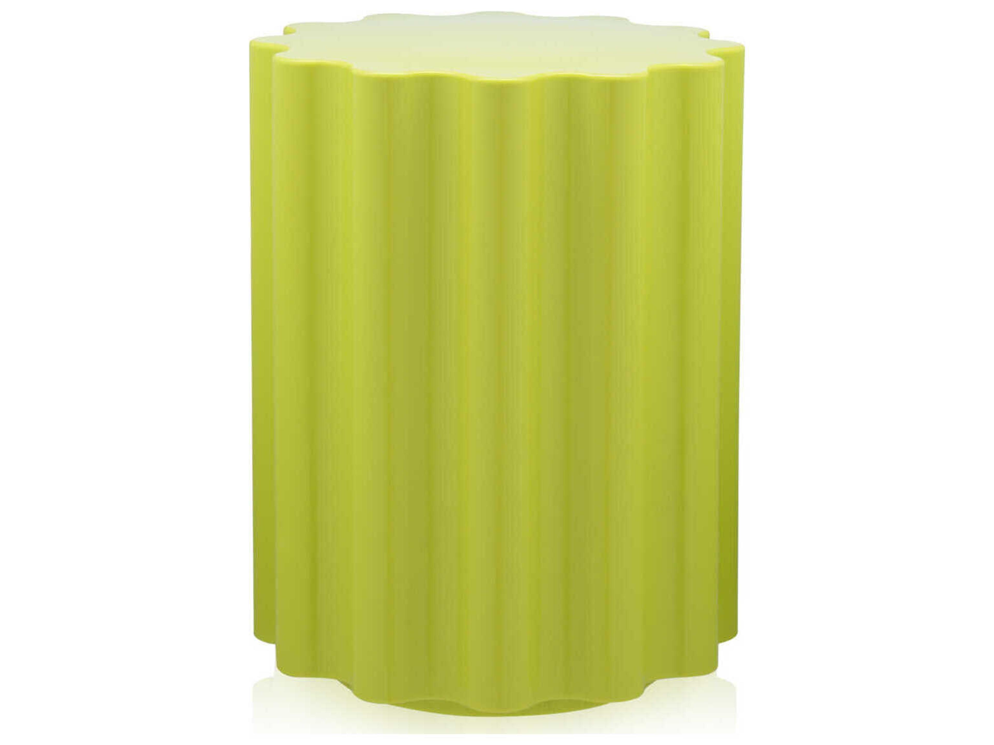 Kartell Colonna Green Accent Stool