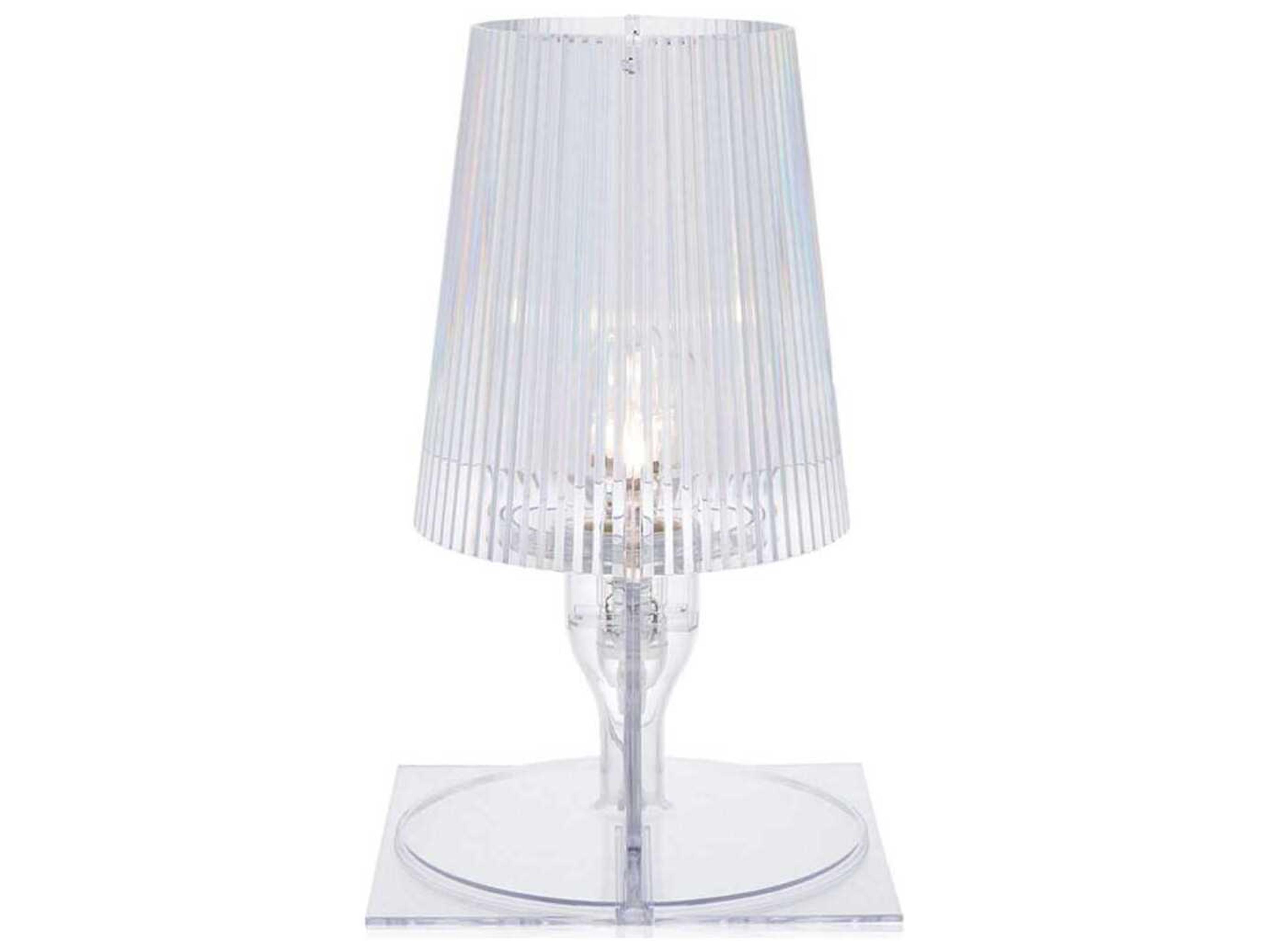 Kartell Take Crystal Clear LED Table Lamp