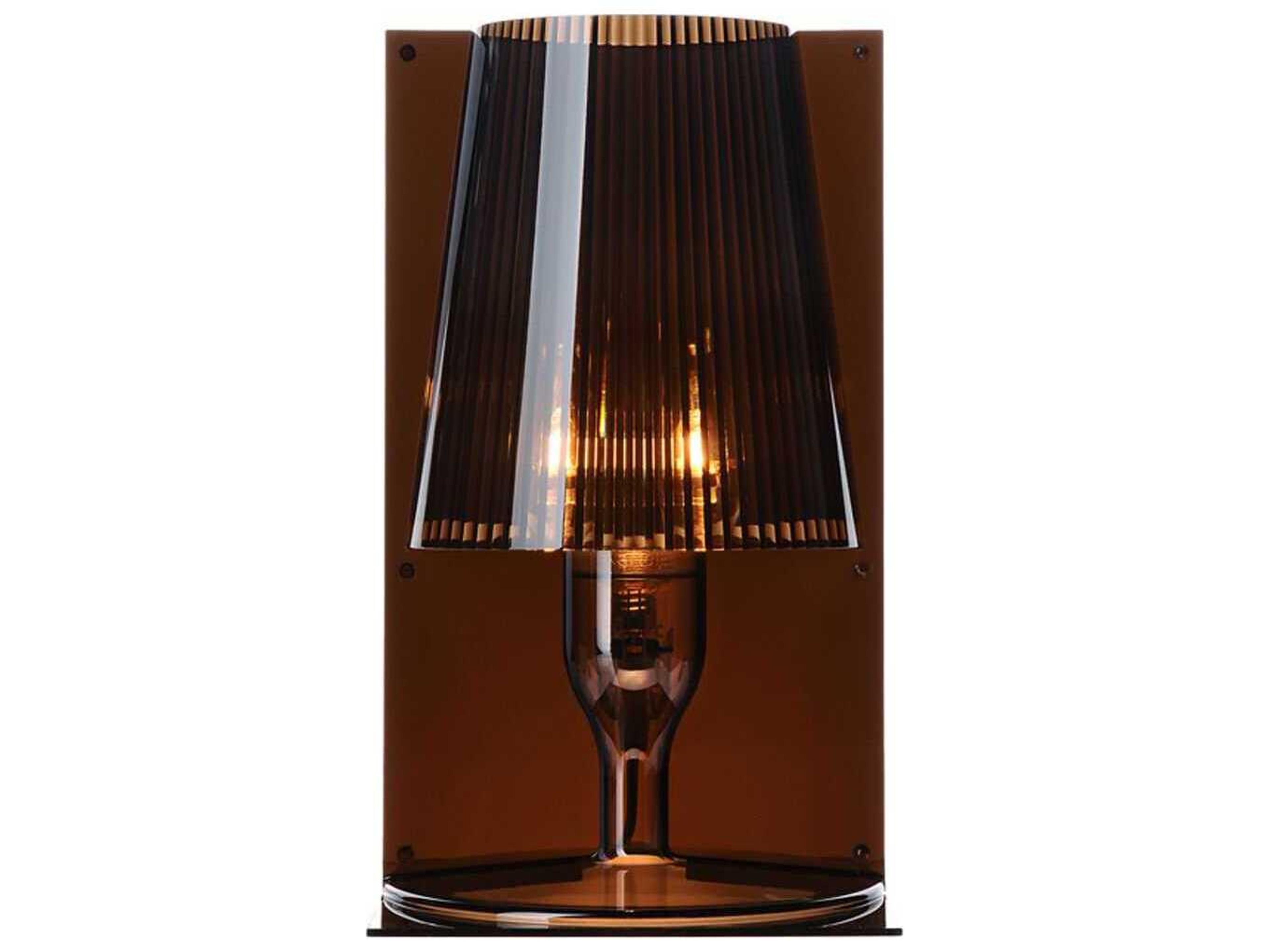 Take Smoke Gray LED Table Lamp