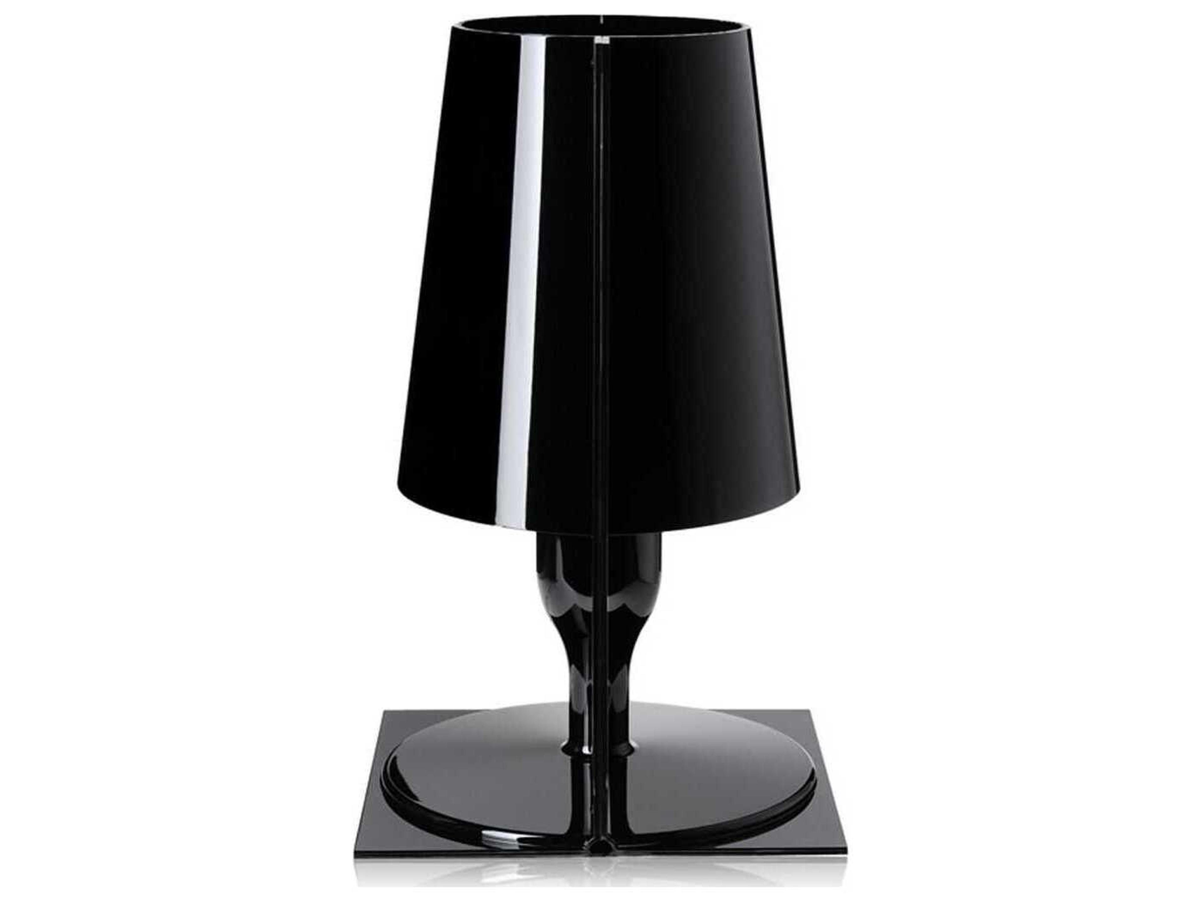 Kartell Take Matte Black LED Table Lamp