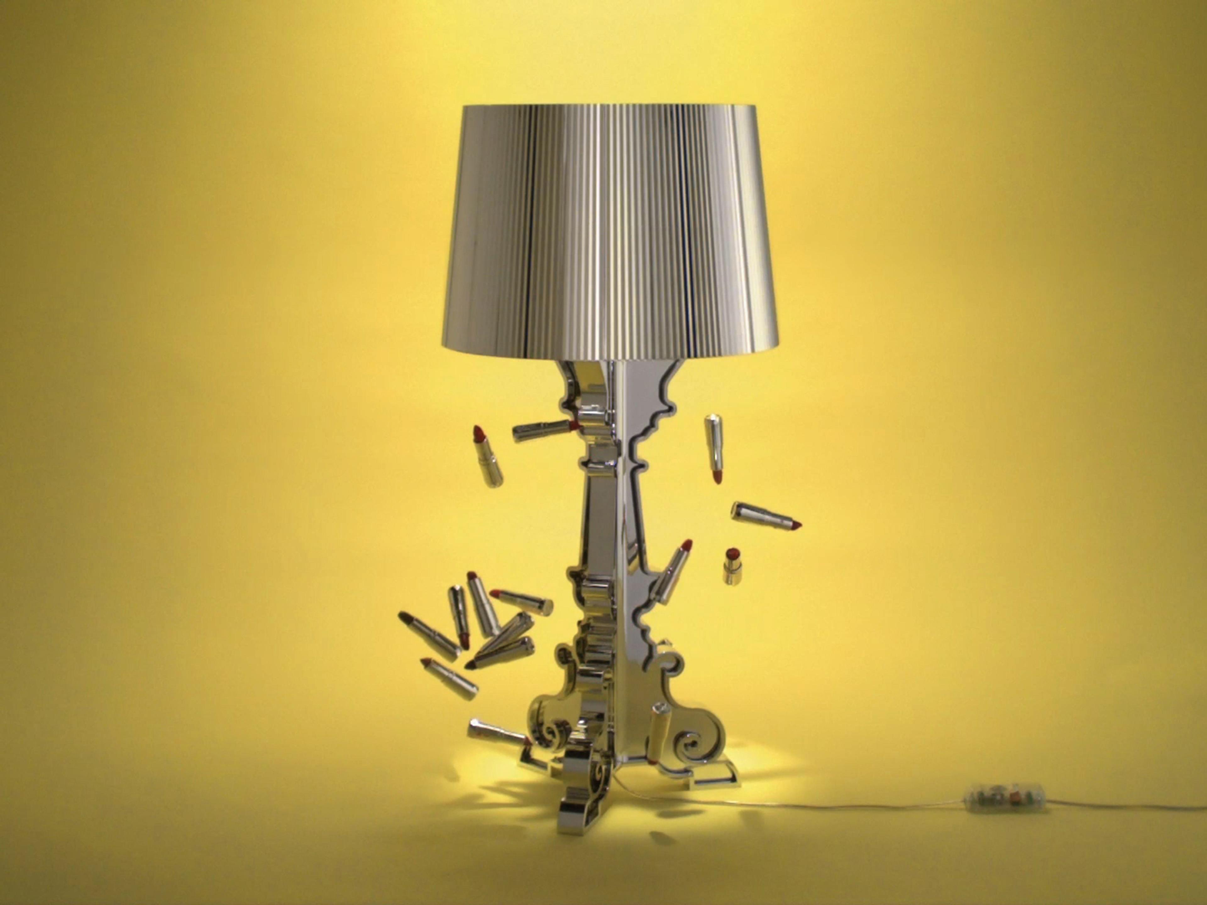 Kartell Bourgie Silver LED Buffet Lamp