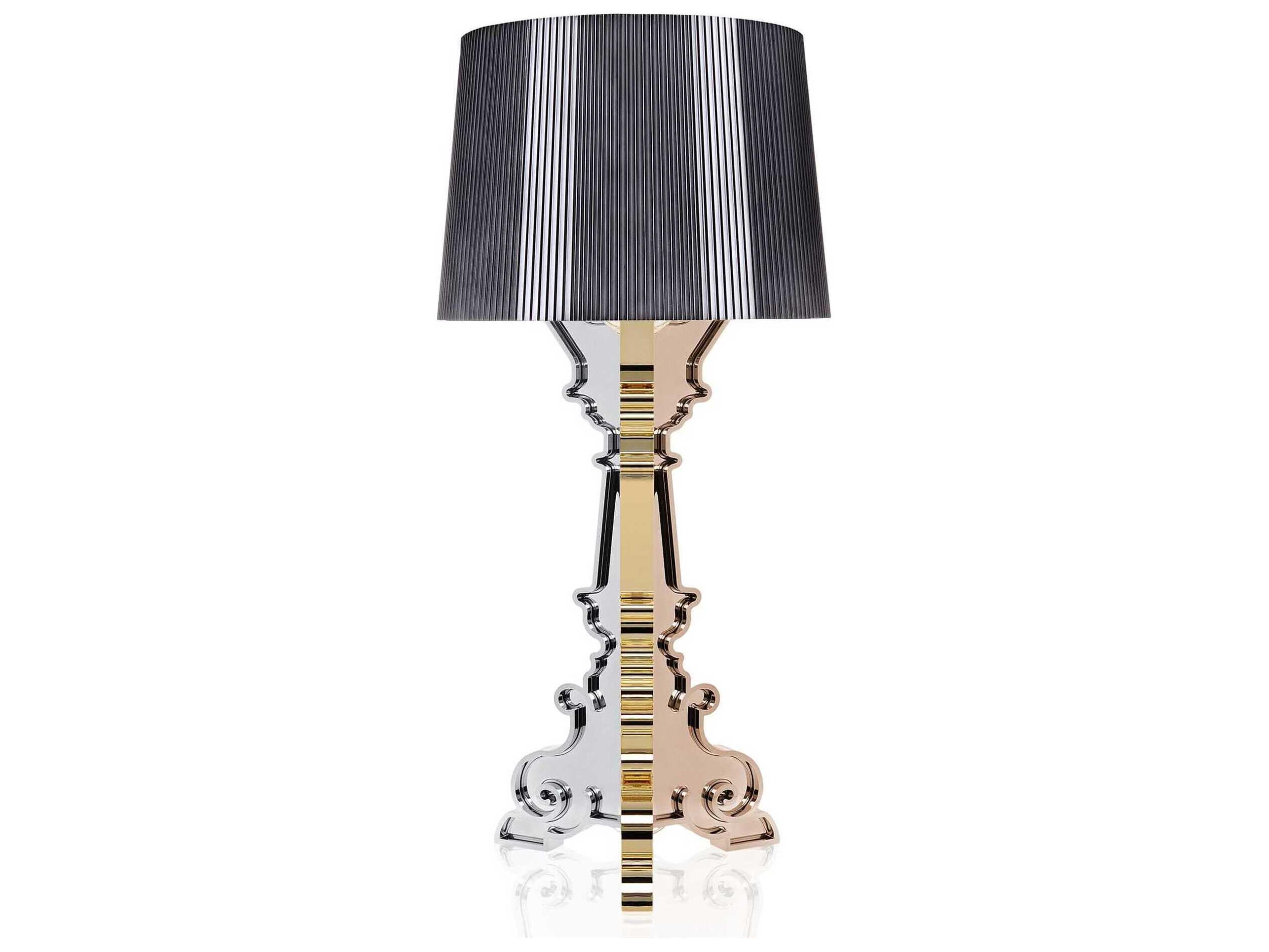 Bourgie Multied Titanium Black LED Buffet Lamp