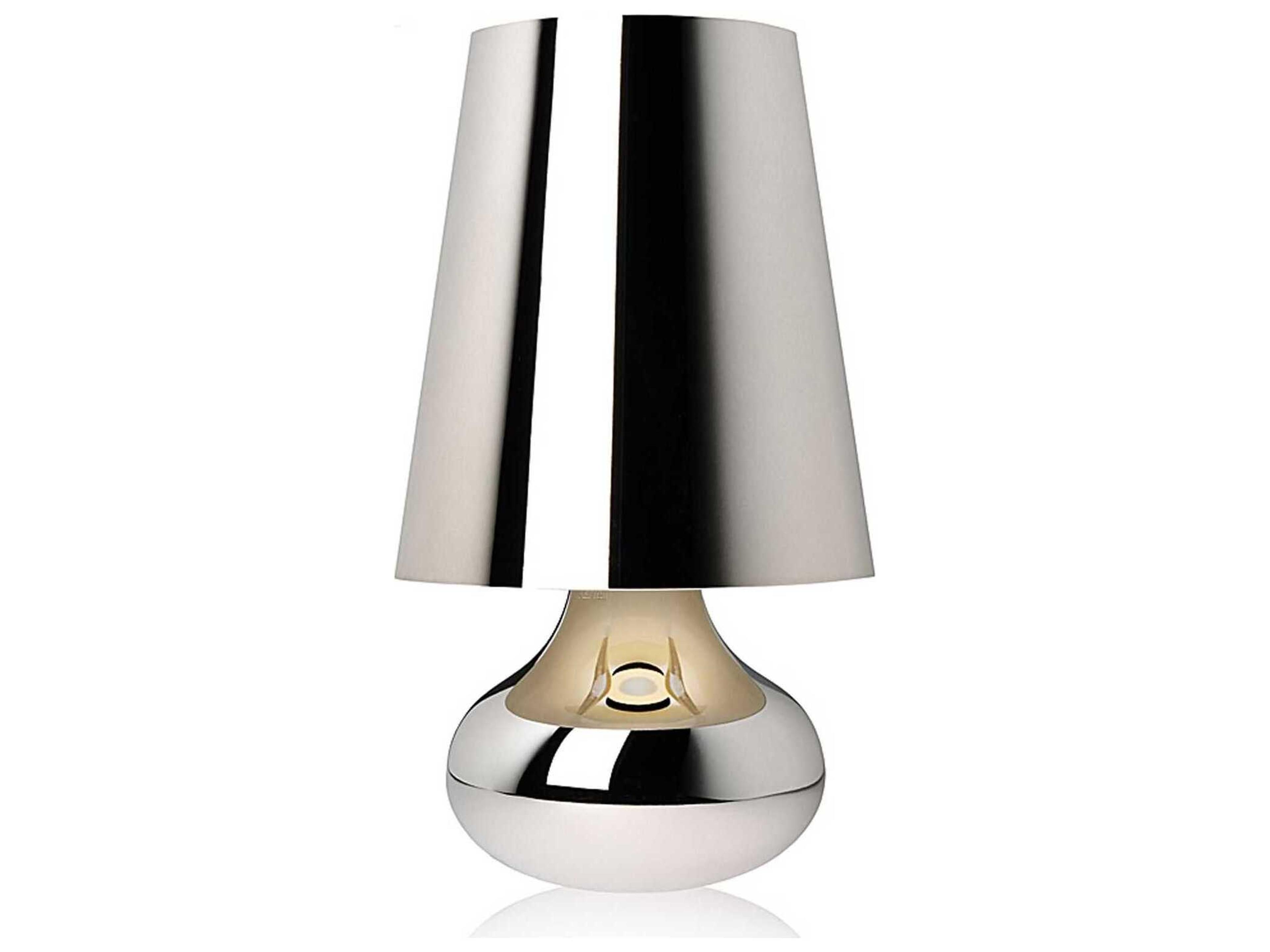 Cindy Platinum Silver LED Table Lamp