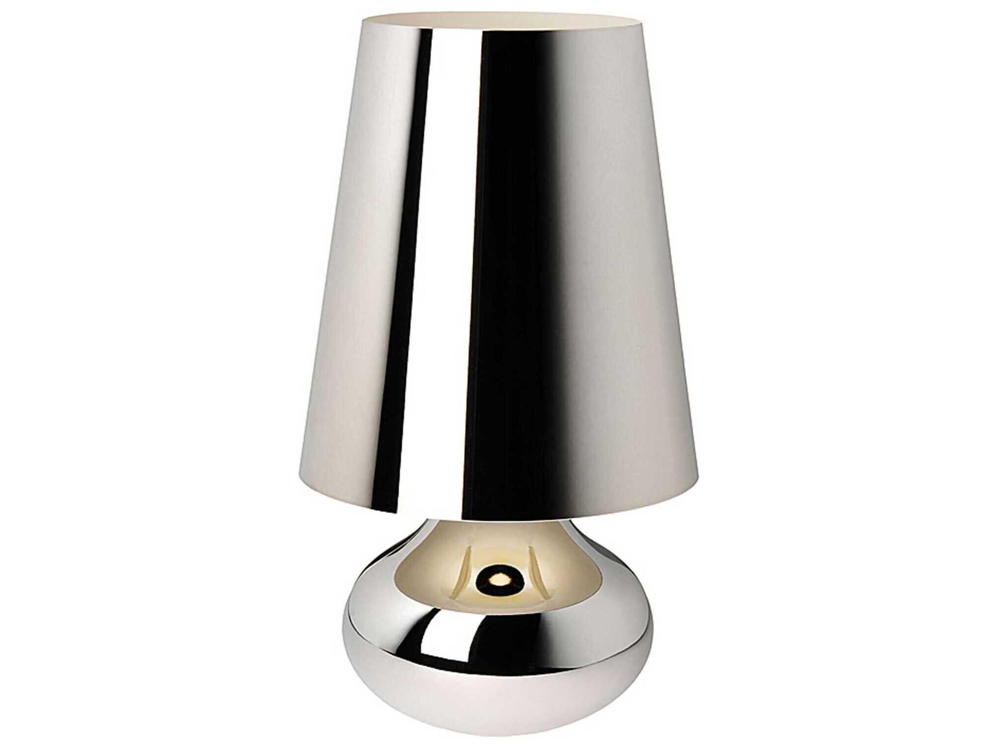 Kartell Cindy Platinum Silver LED Table Lamp