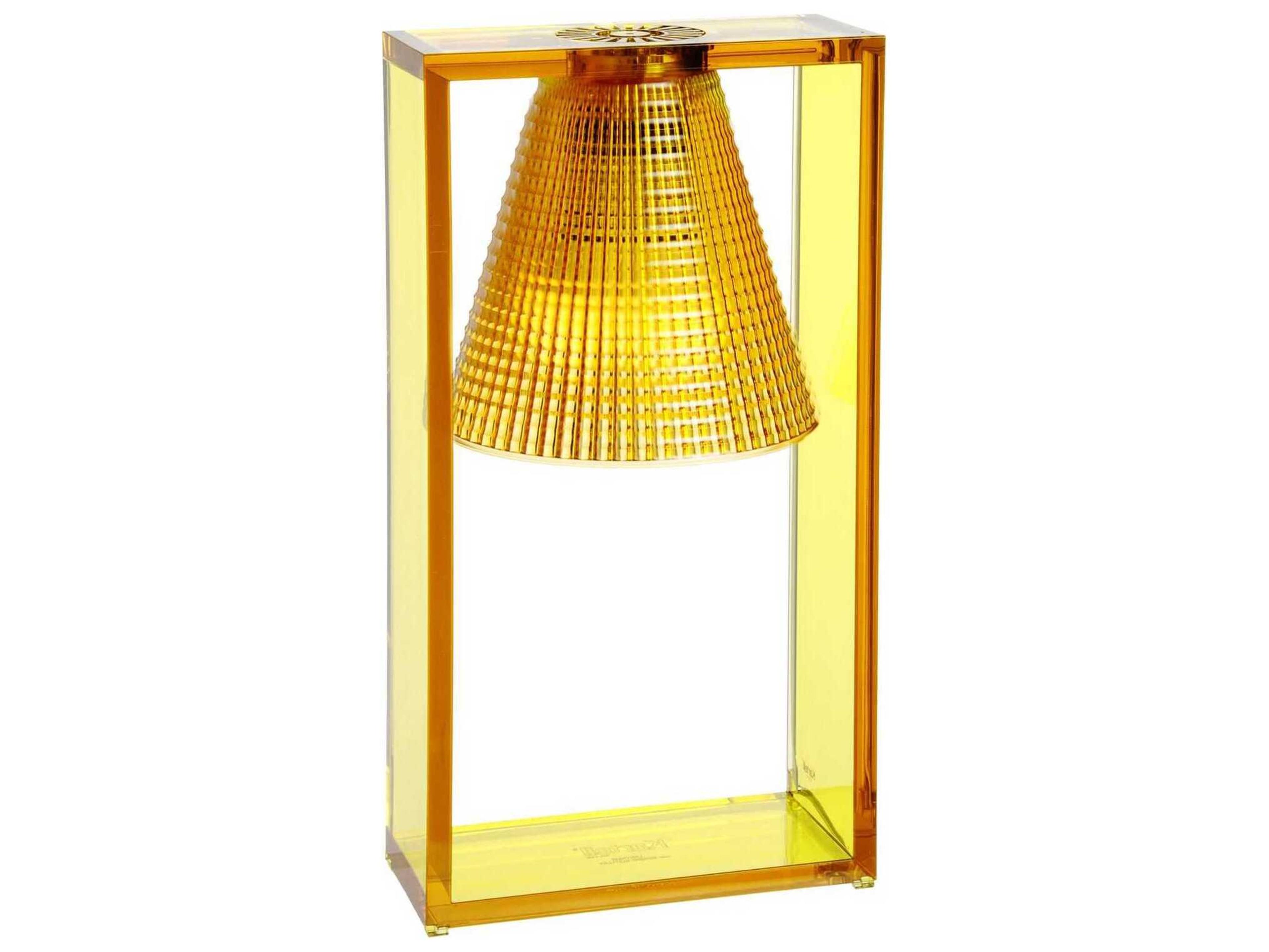 Kartell Light-air Amber Yellow LED Table Lamp