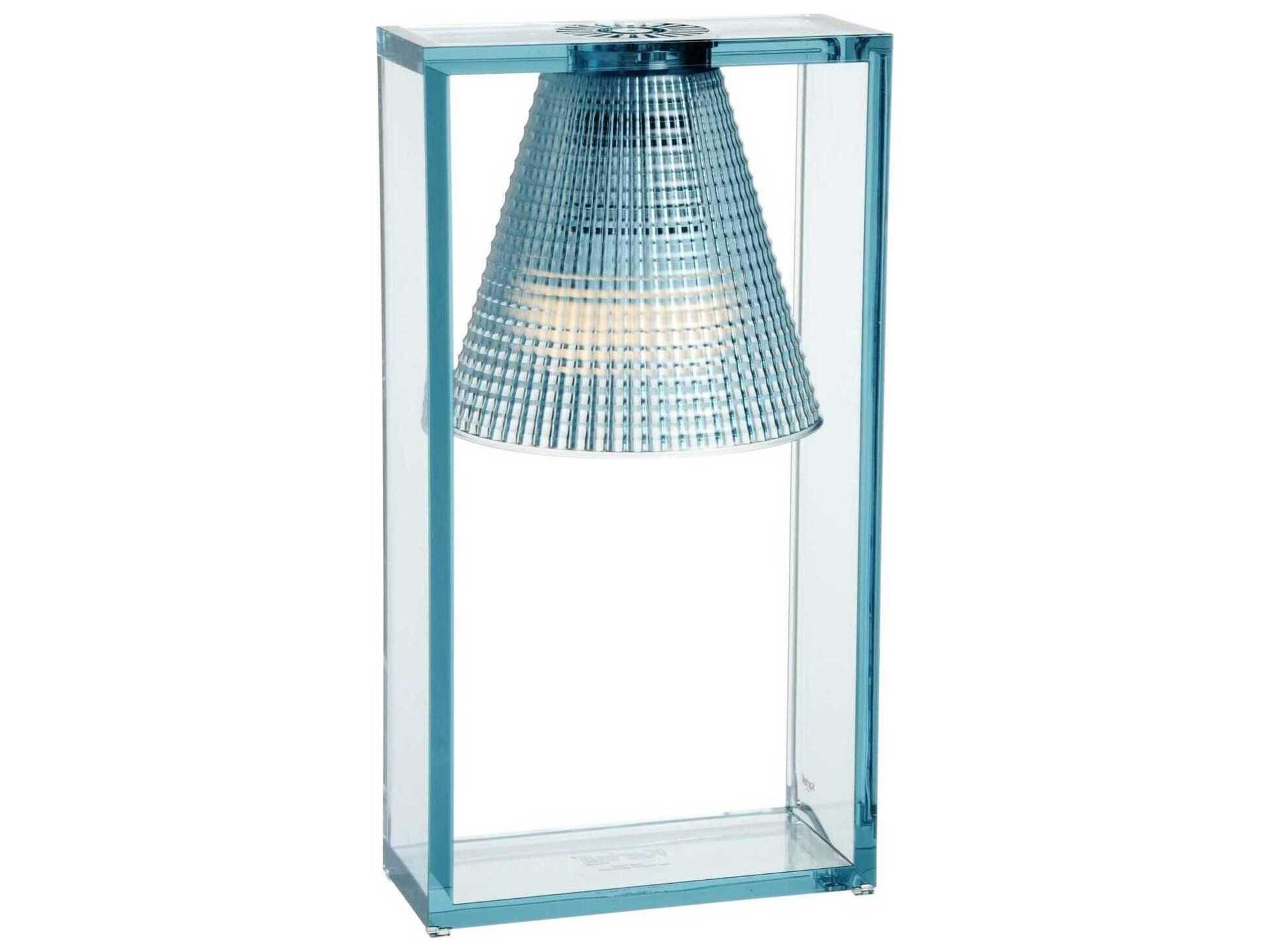 Kartell Light-air Light Blue LED Table Lamp