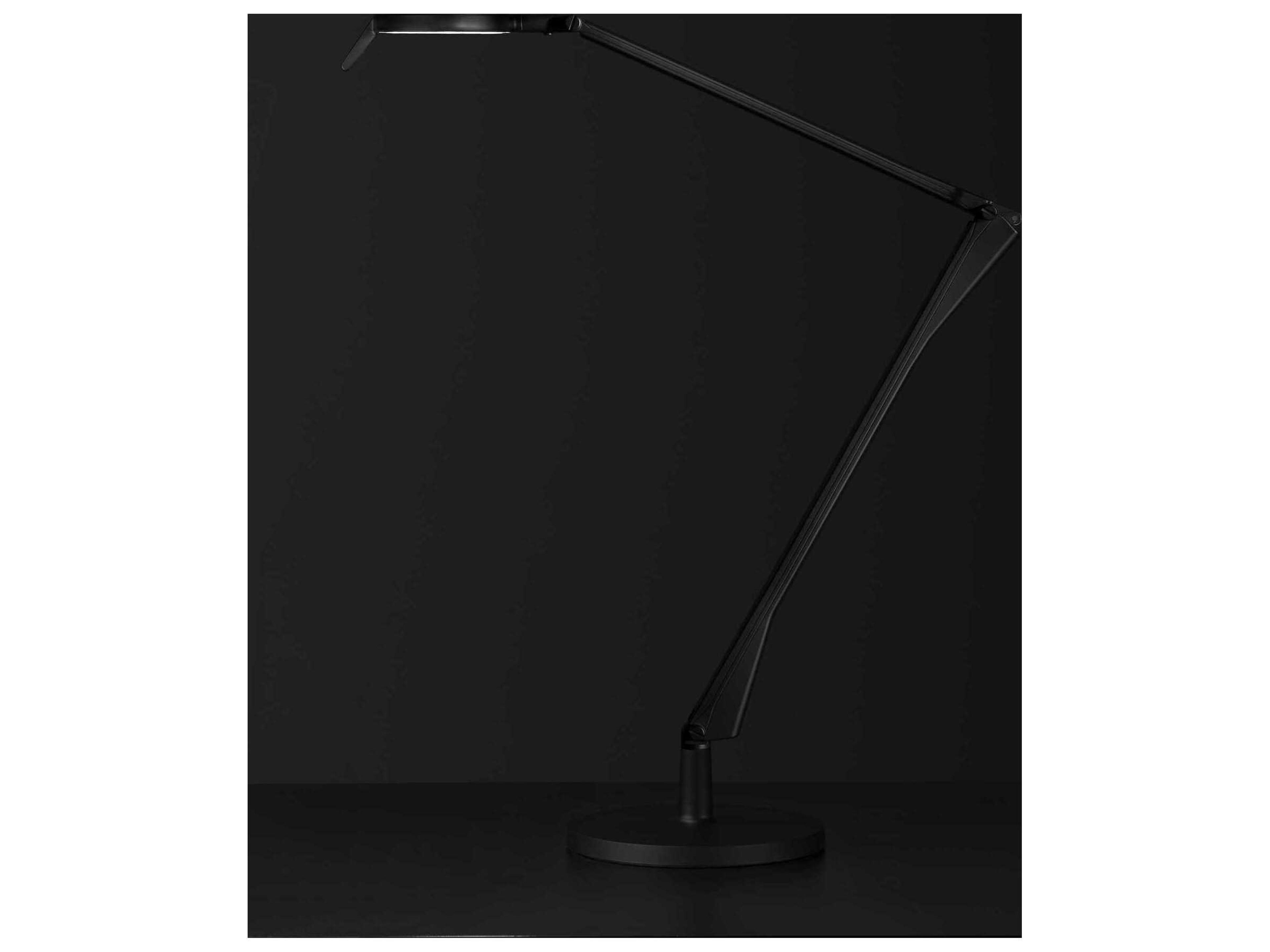 Kartell Aledin Tec Matte Black LED Desk Lamp